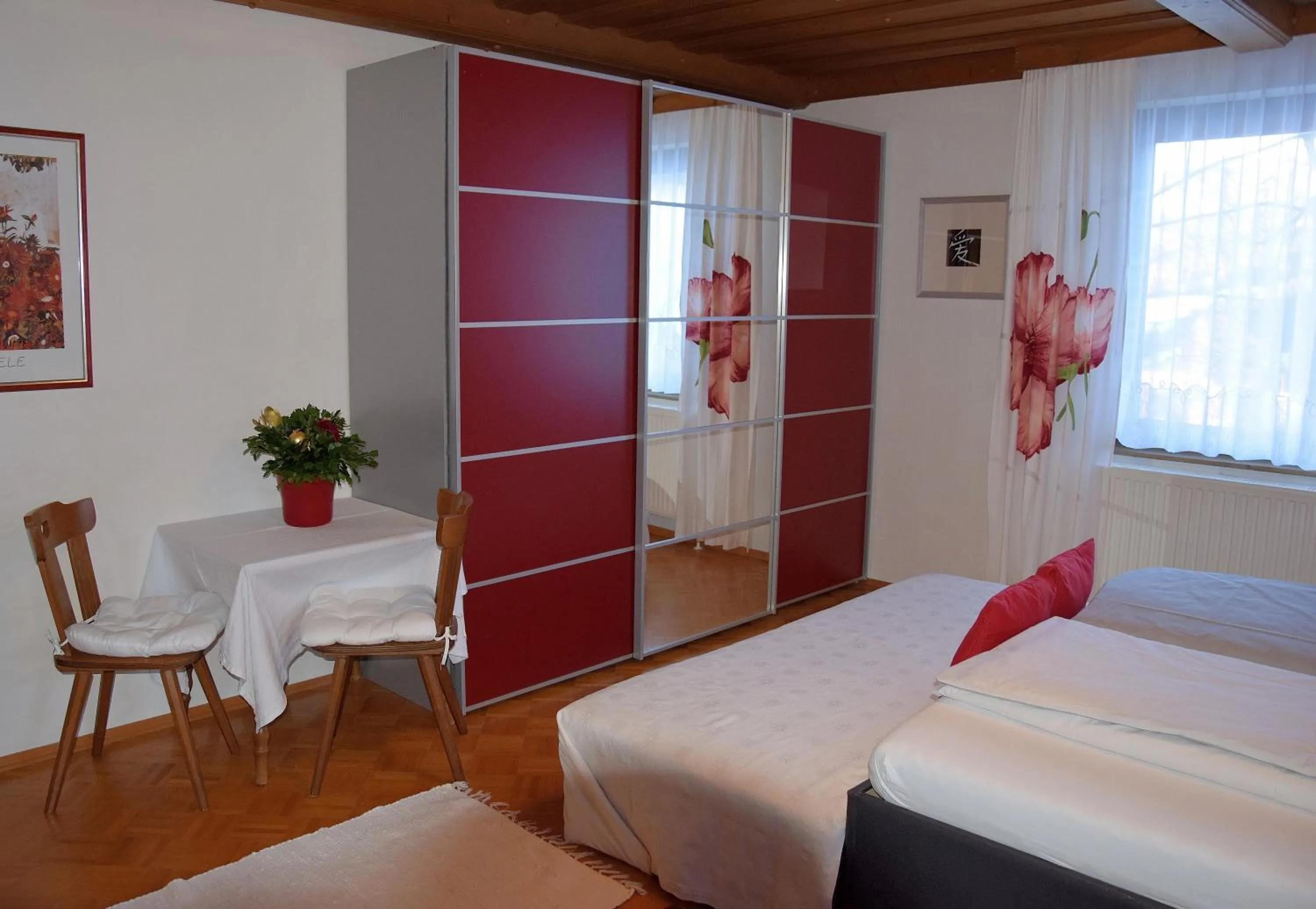 Bed in Hotel Pension Schwaiger