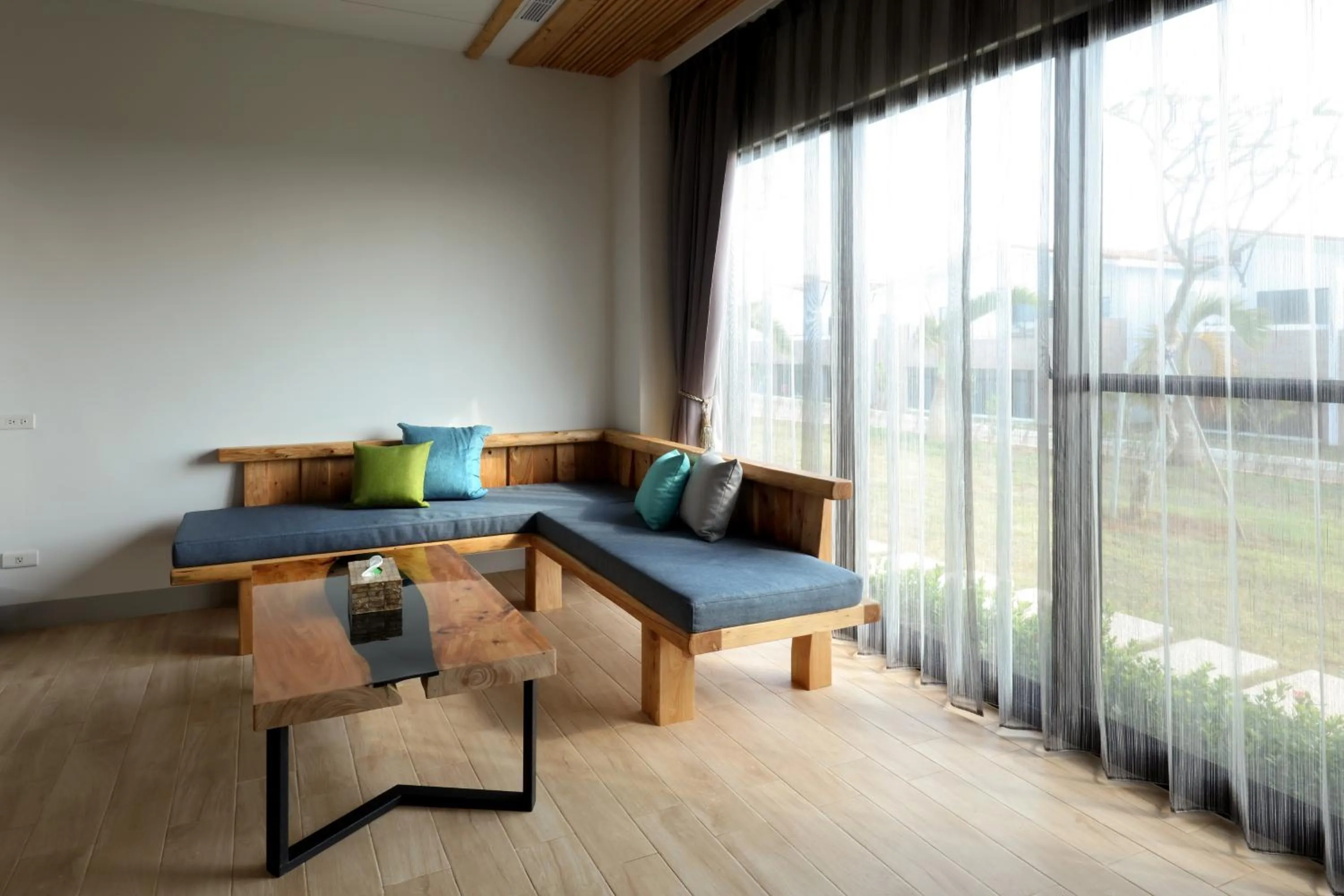 Living room in SkyeBay Club