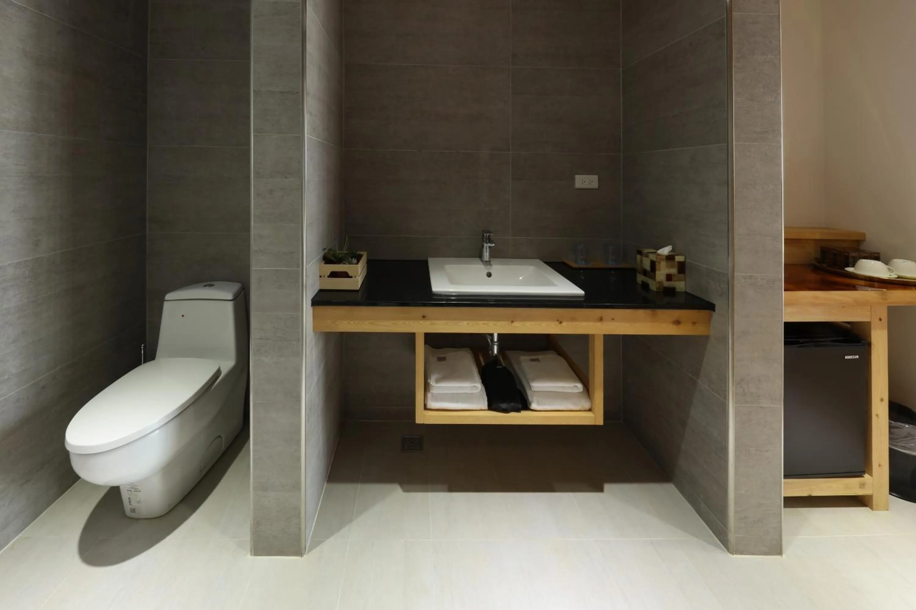 Bathroom in SkyeBay Club