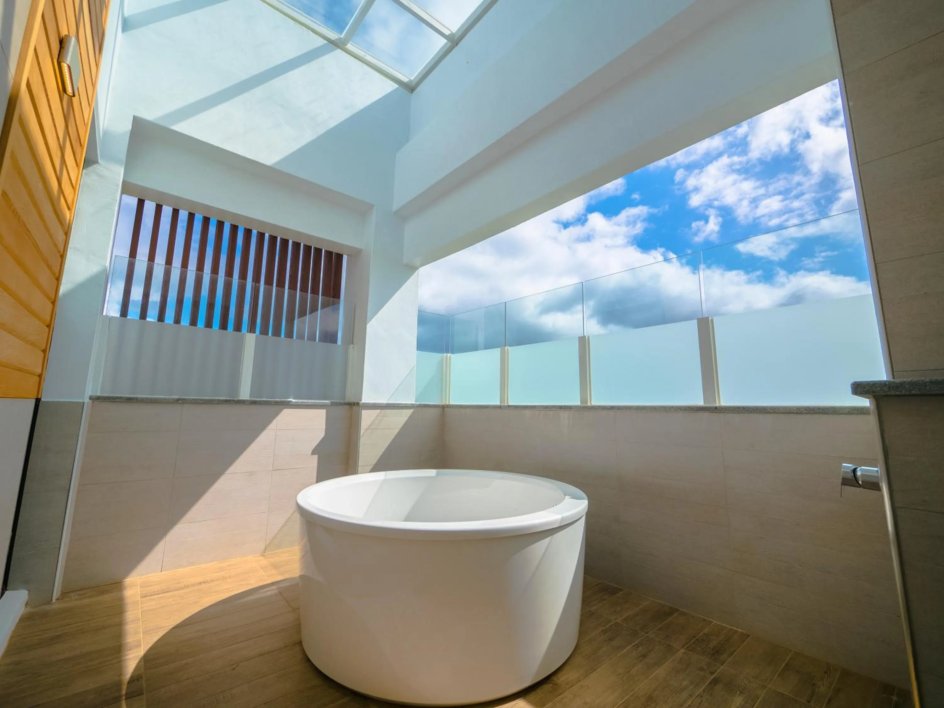 Bathroom in SkyeBay Club
