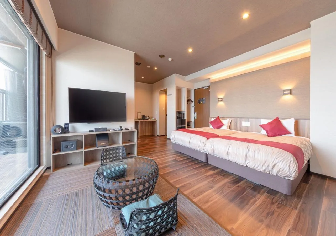 Bed in LiVEMAX RESORT Atami Sea Front