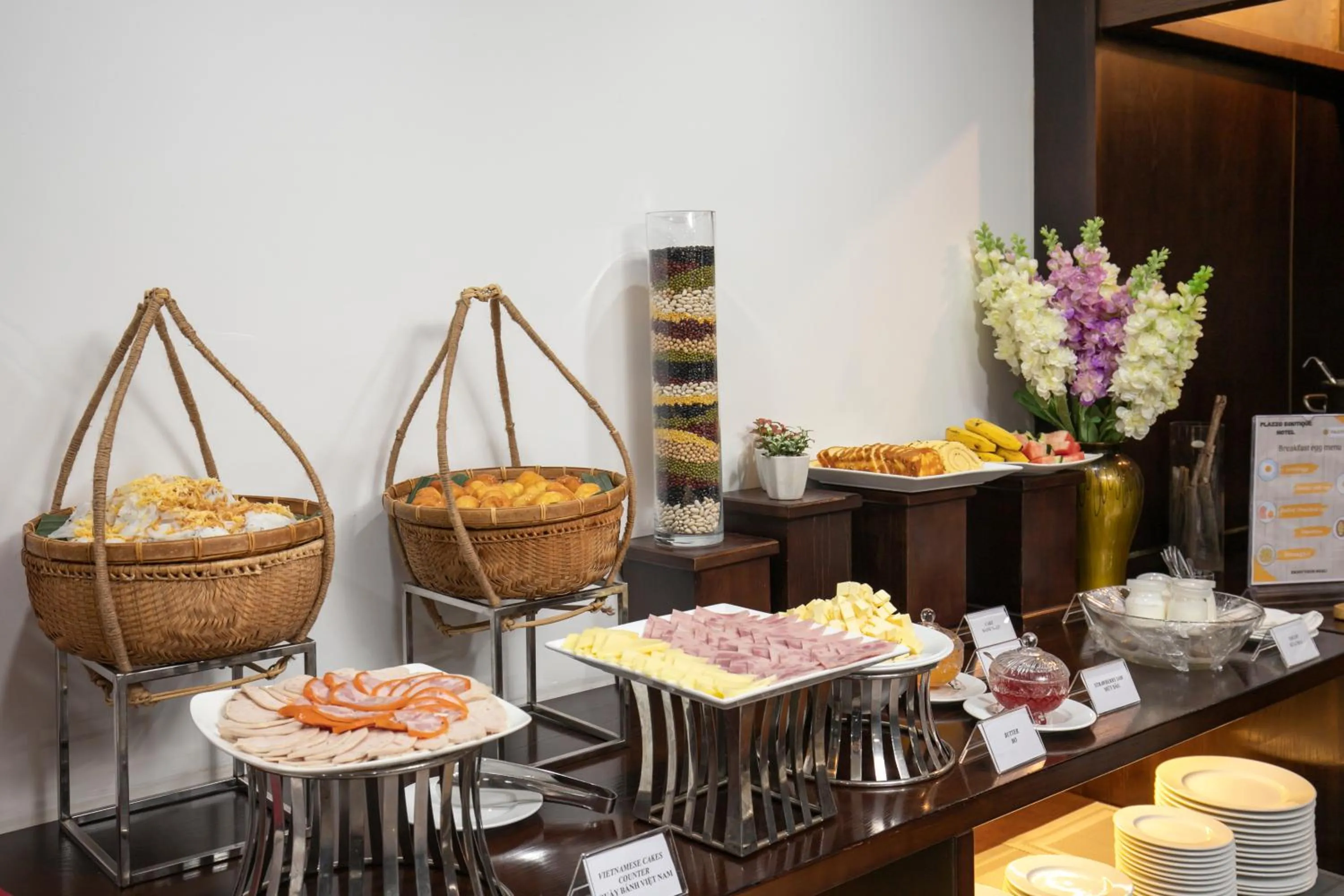 Food and drinks in Palazzo Boutique Hotel