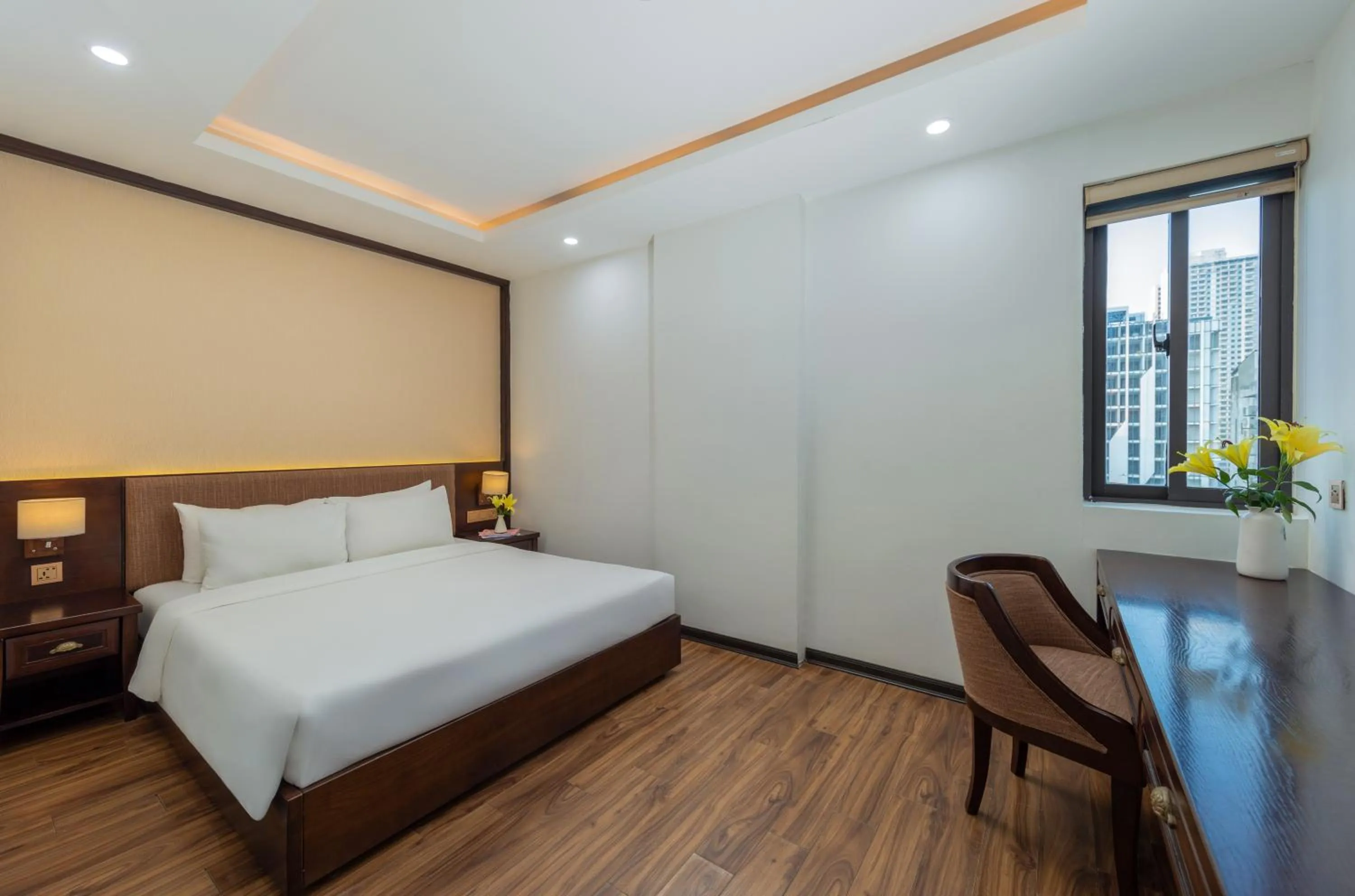 Bed in Palazzo Boutique Hotel