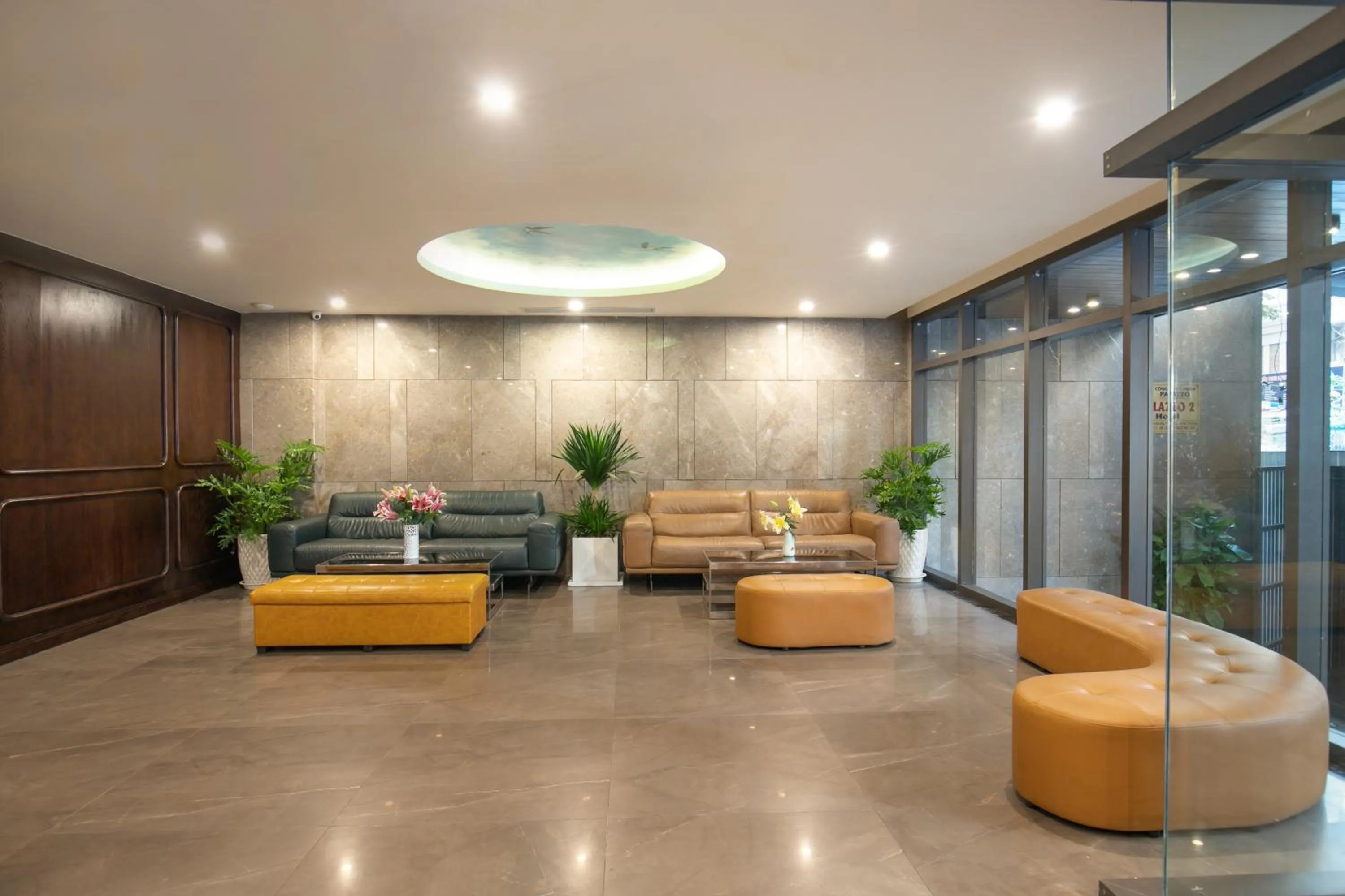 Living room in Palazzo Boutique Hotel