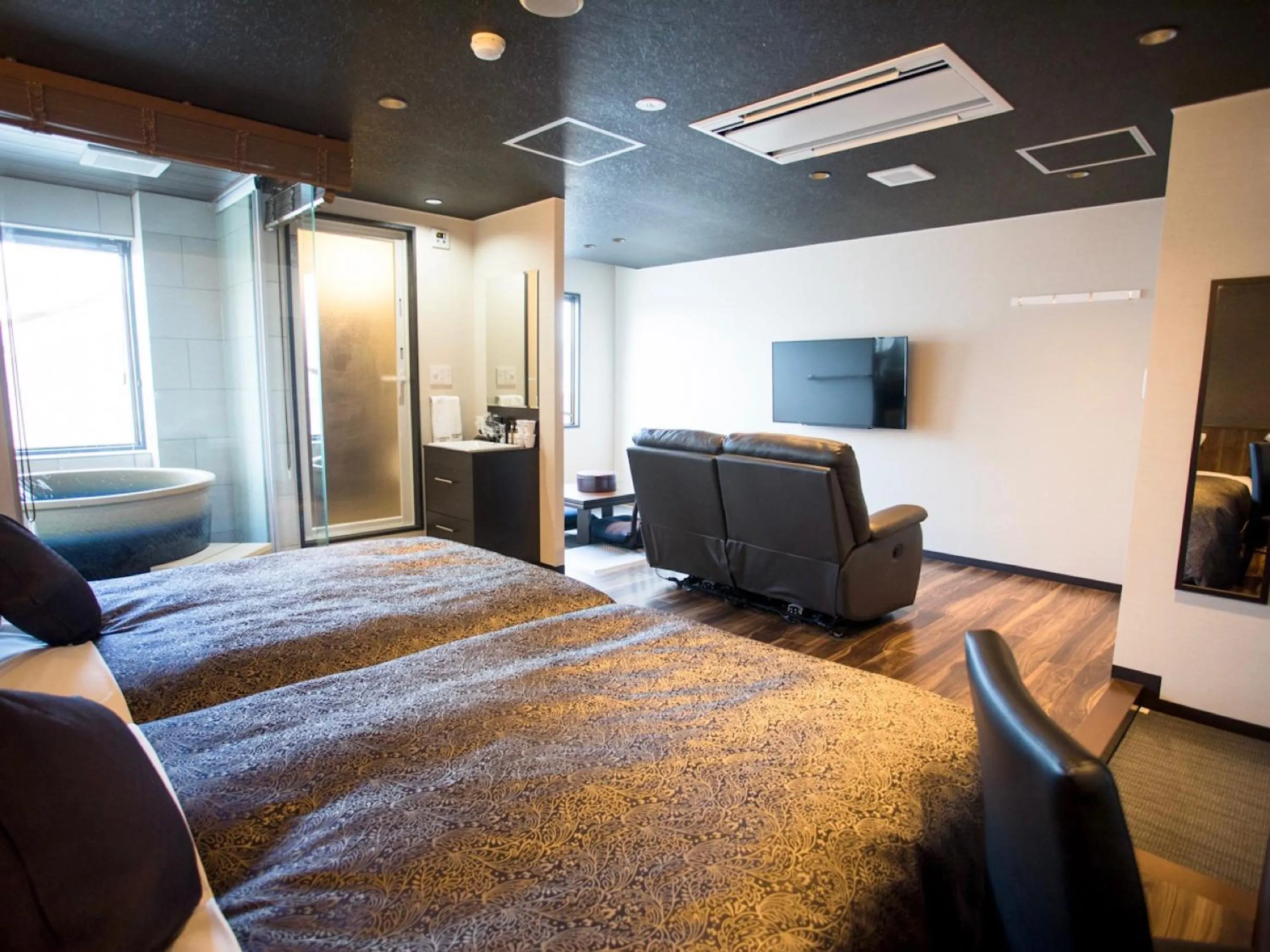 Photo of the whole room, Bed in LiVEMAX RESORT Kyotango Sea Front