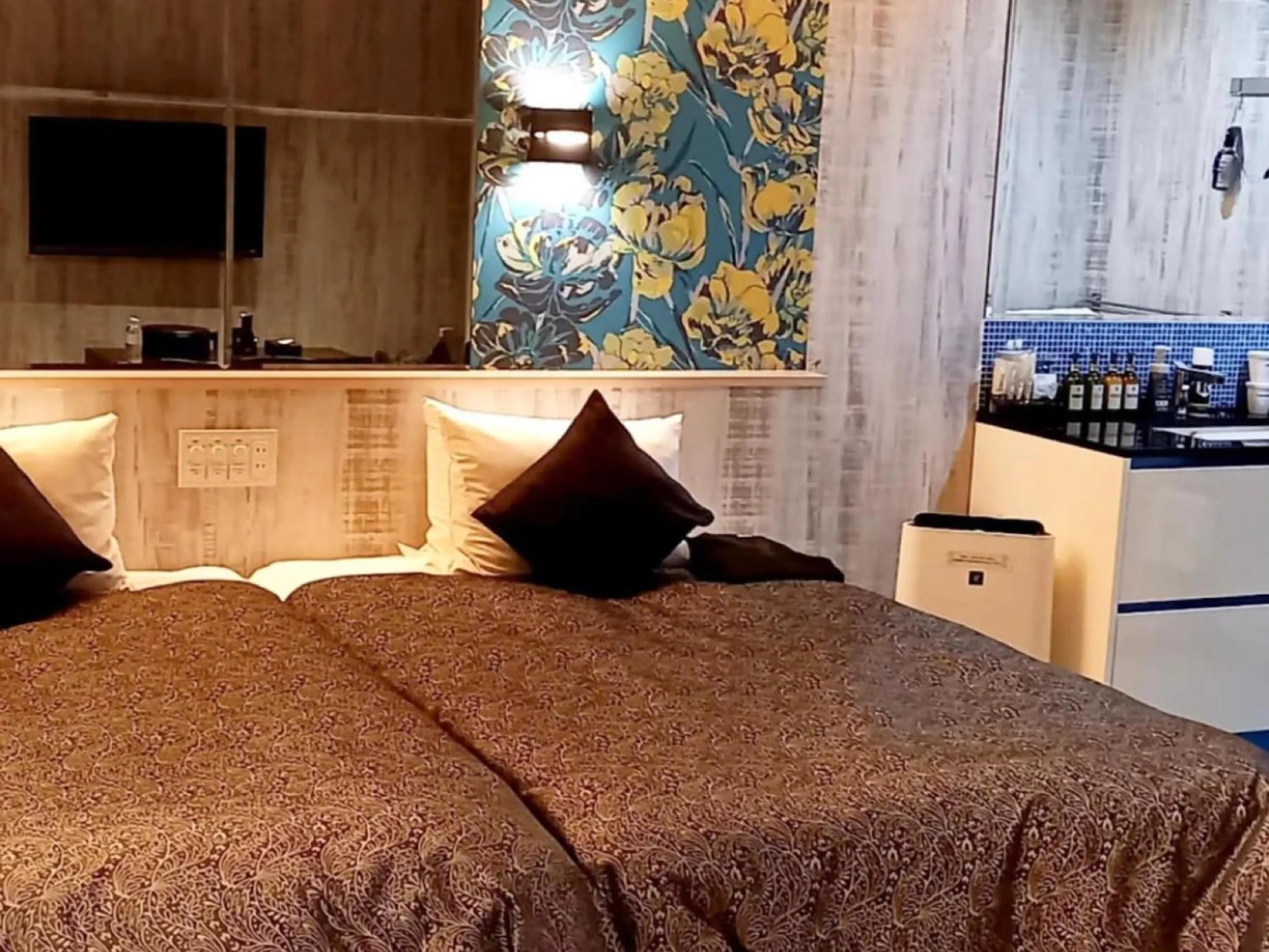 Bed in LiVEMAX RESORT Kyotango Sea Front