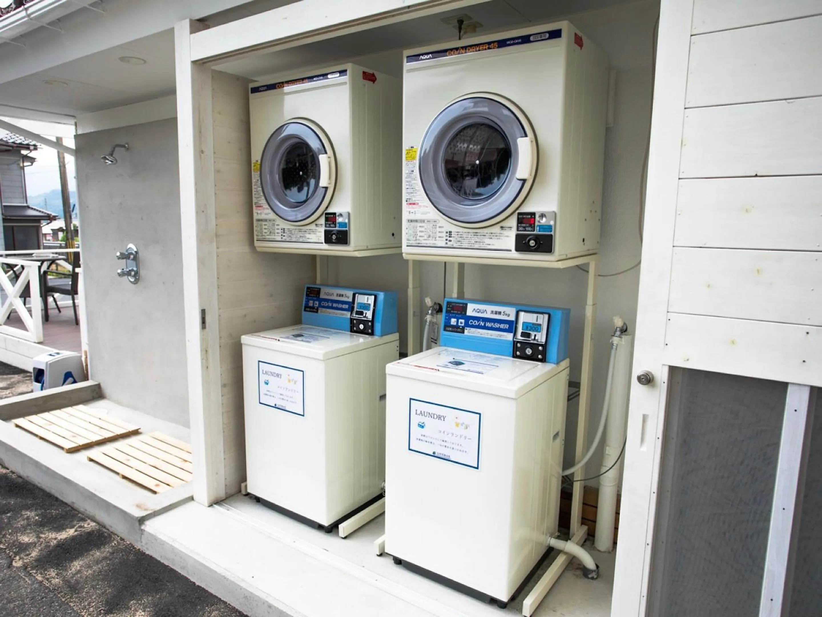 washing machine in LiVEMAX RESORT Kyotango Sea Front