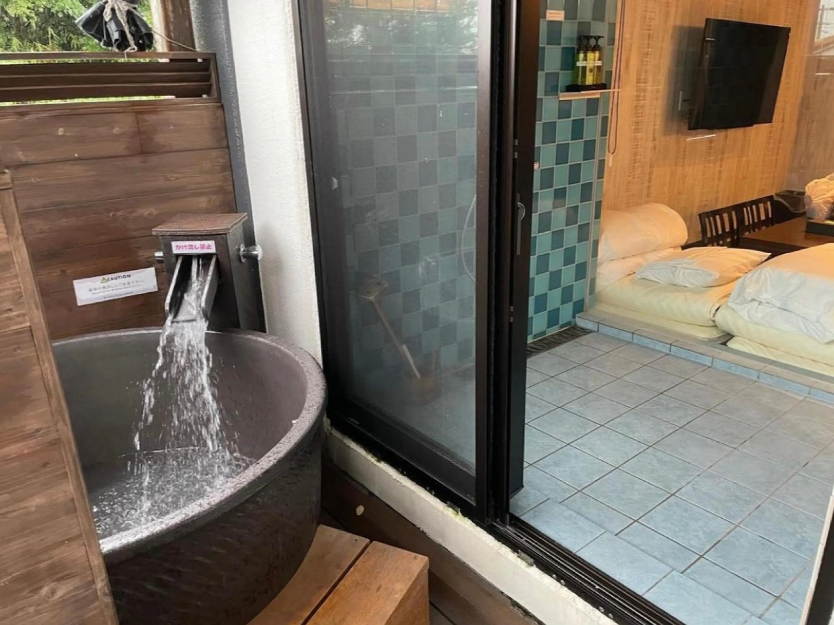 Bed in LiVEMAX RESORT Kyotango Sea Front