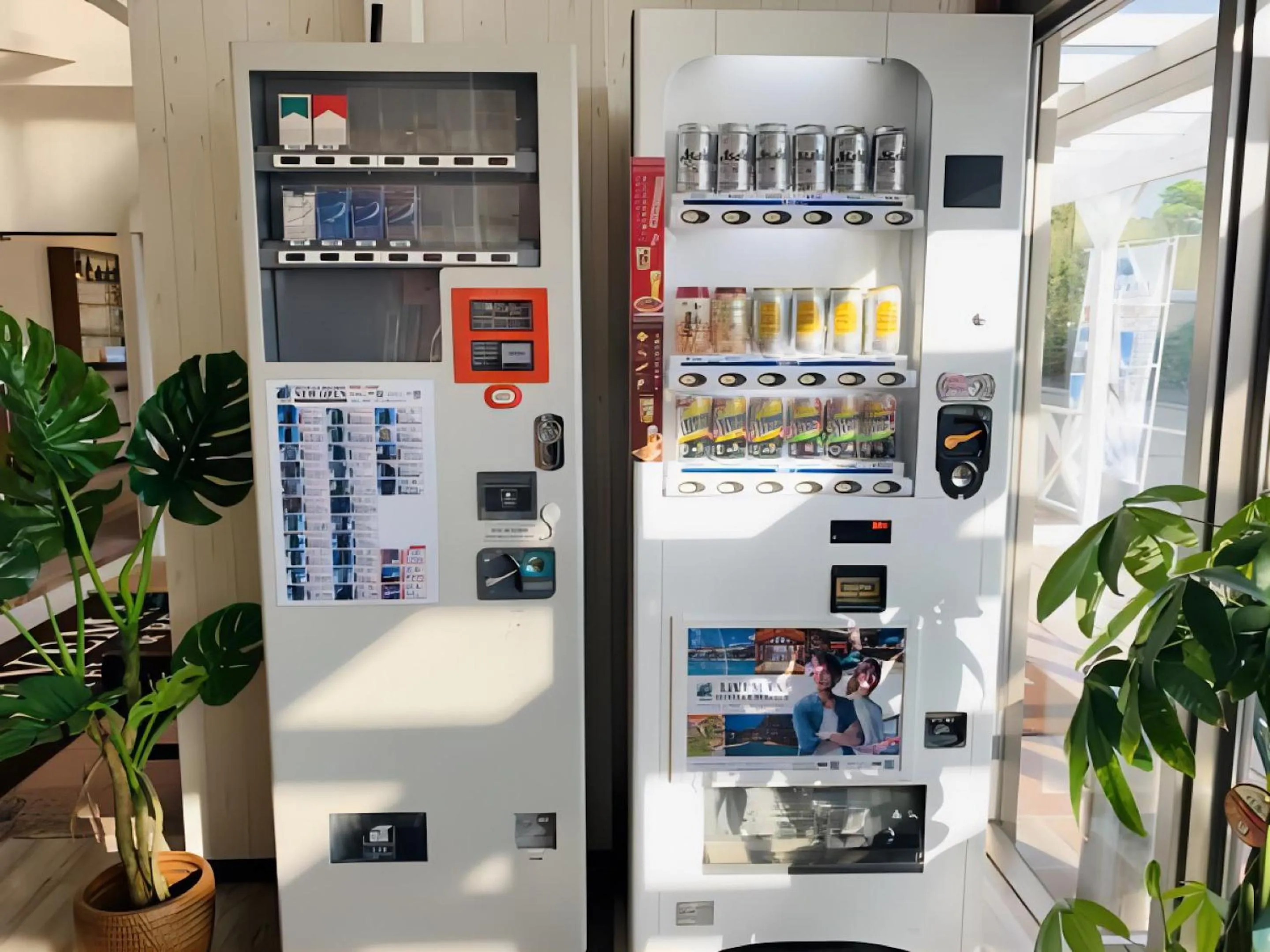 vending machine in LiVEMAX RESORT Kyotango Sea Front
