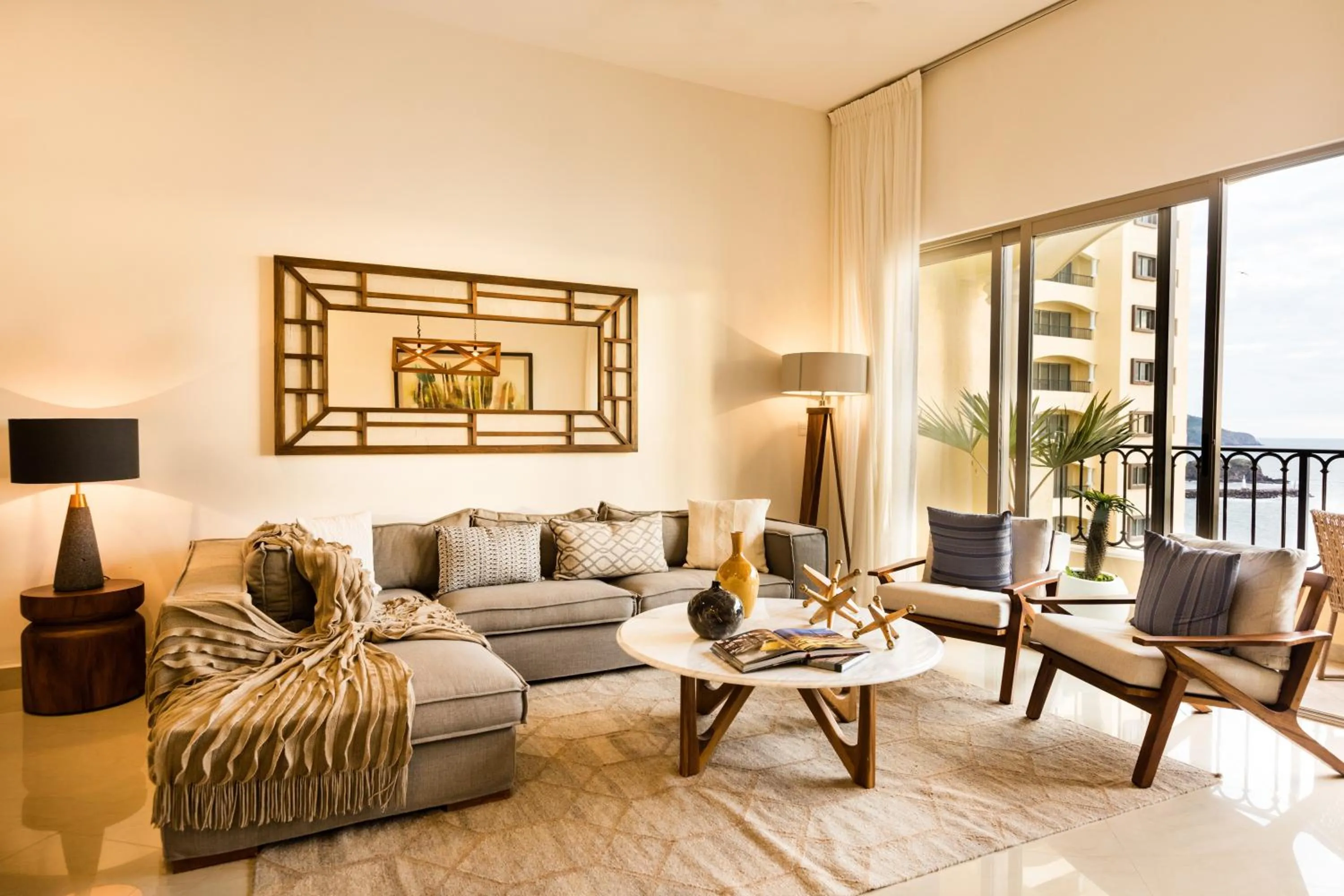 Living room in Petit Luxe Las Gavias Penthouse