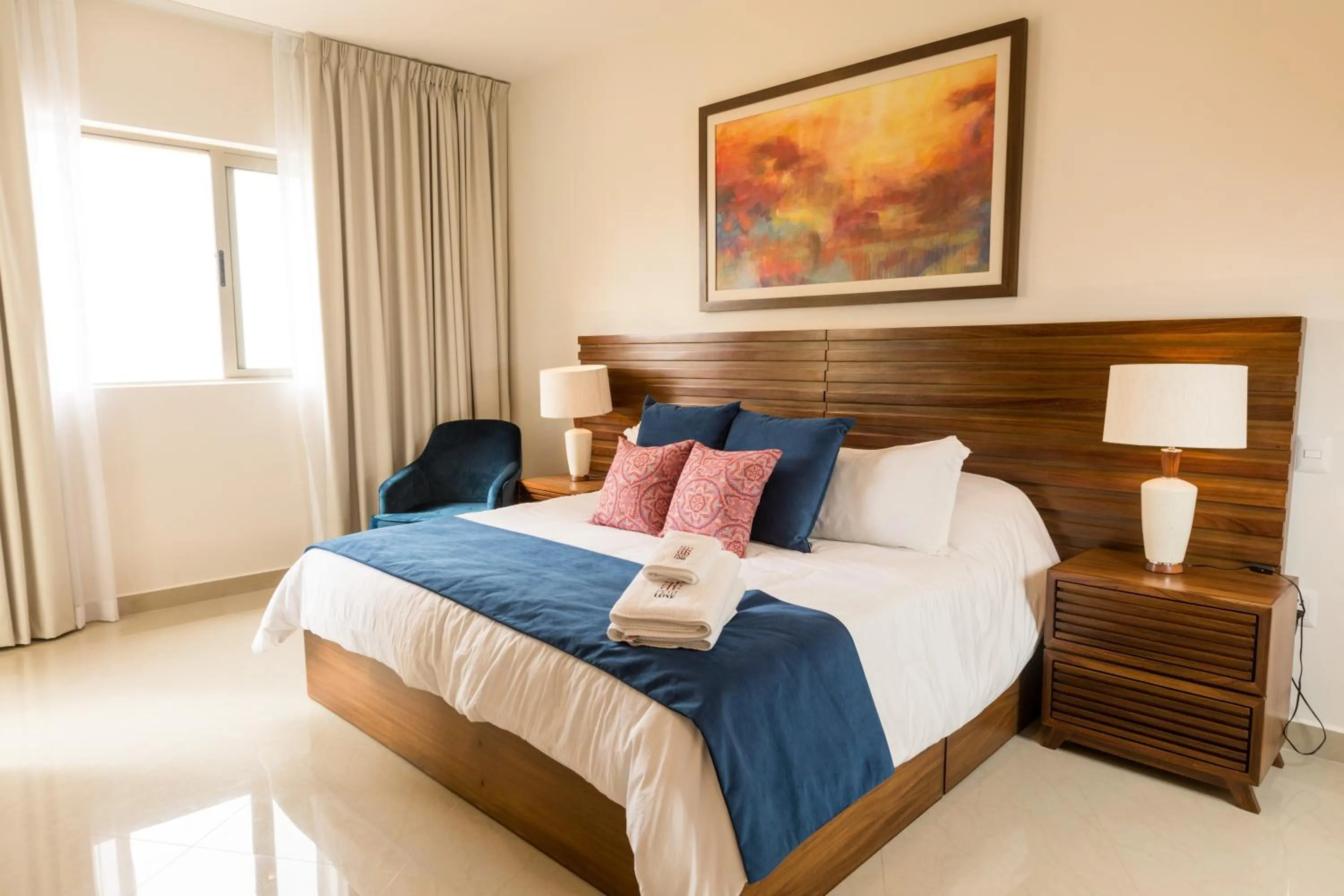 Bed in Petit Luxe Las Gavias Penthouse