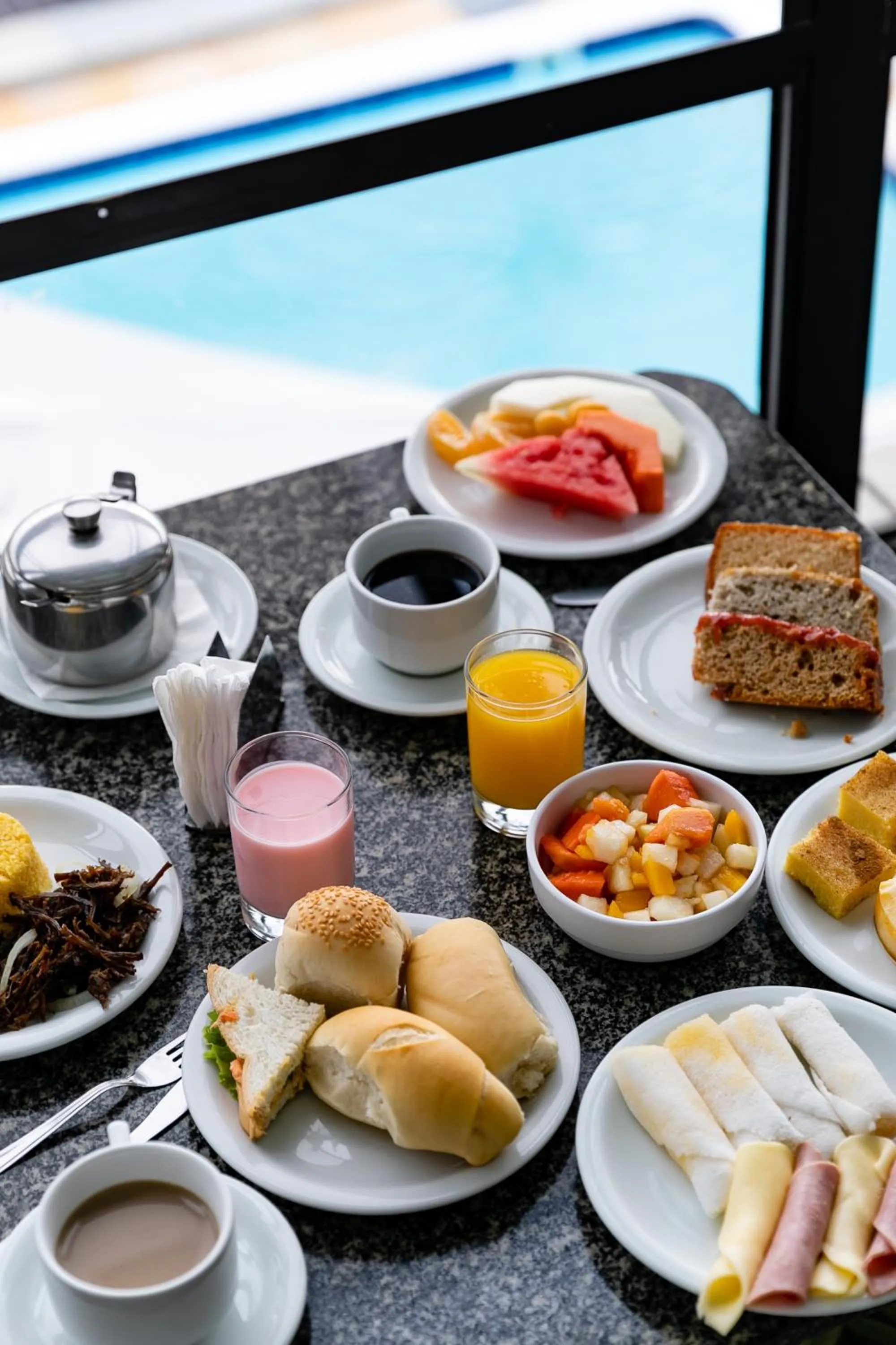 Breakfast in Yak Beach Hotel Ponta Negra