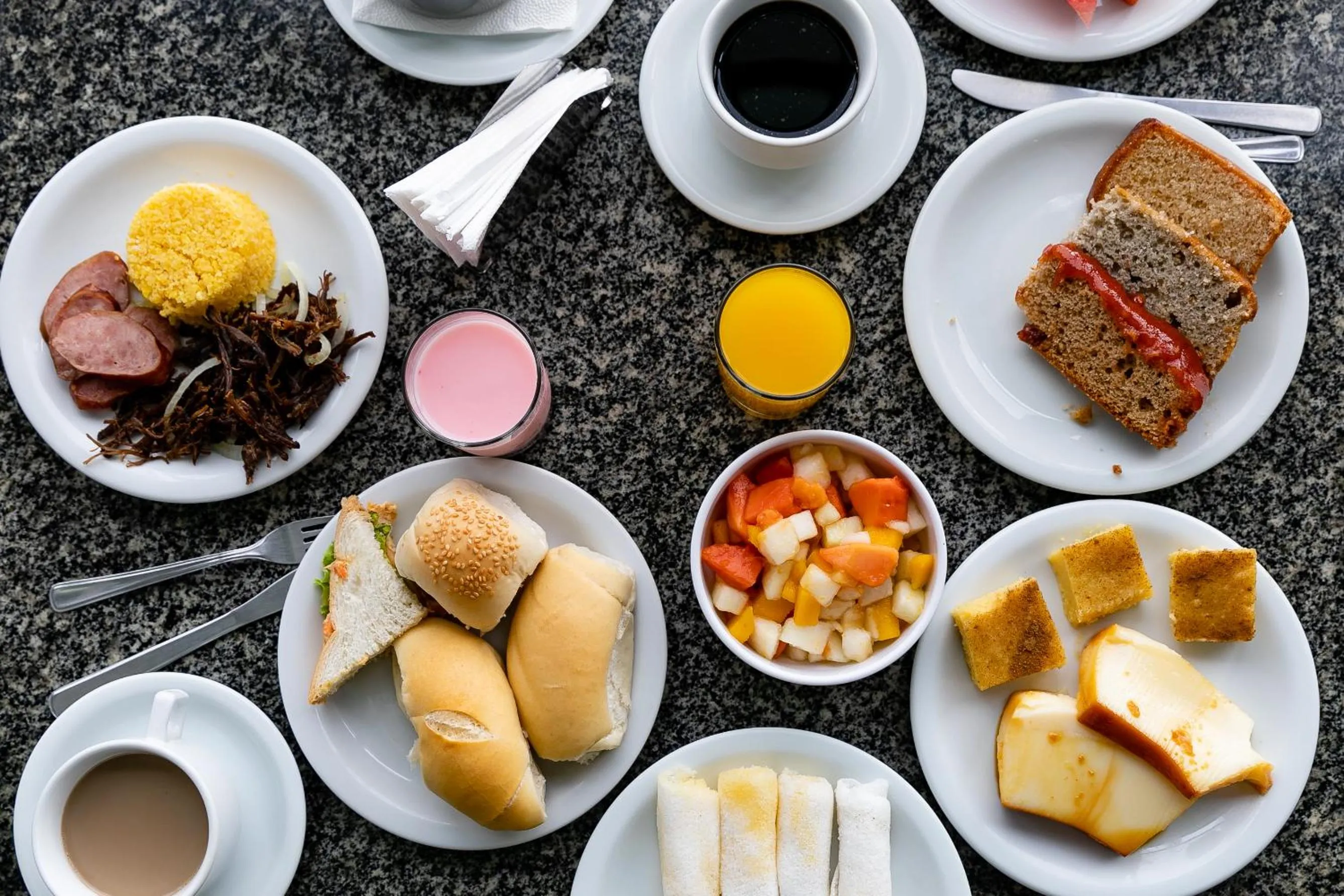 Breakfast in Yak Beach Hotel Ponta Negra