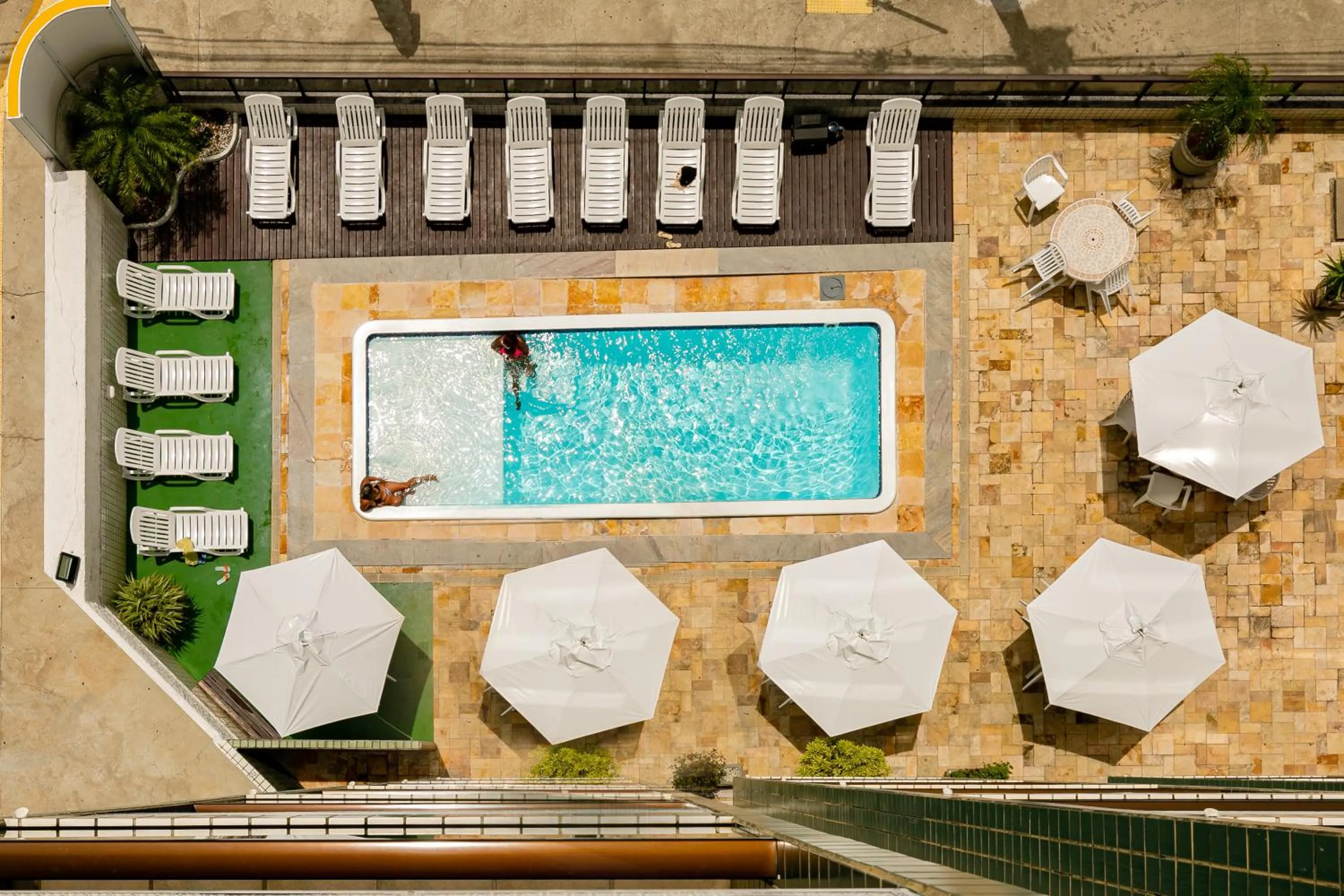 Swimming pool in Yak Beach Hotel Ponta Negra