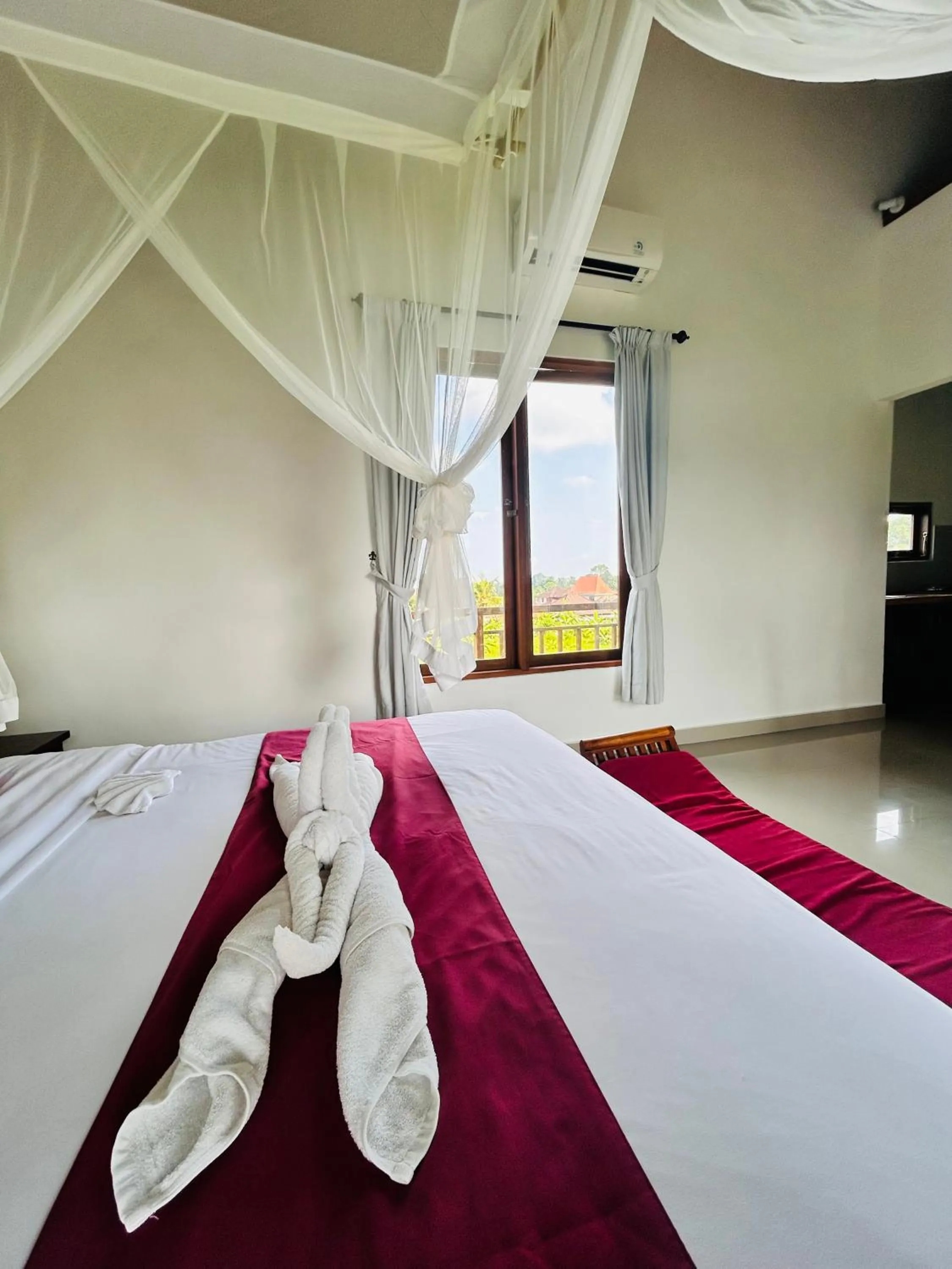 Bed in Canting Bali Suite
