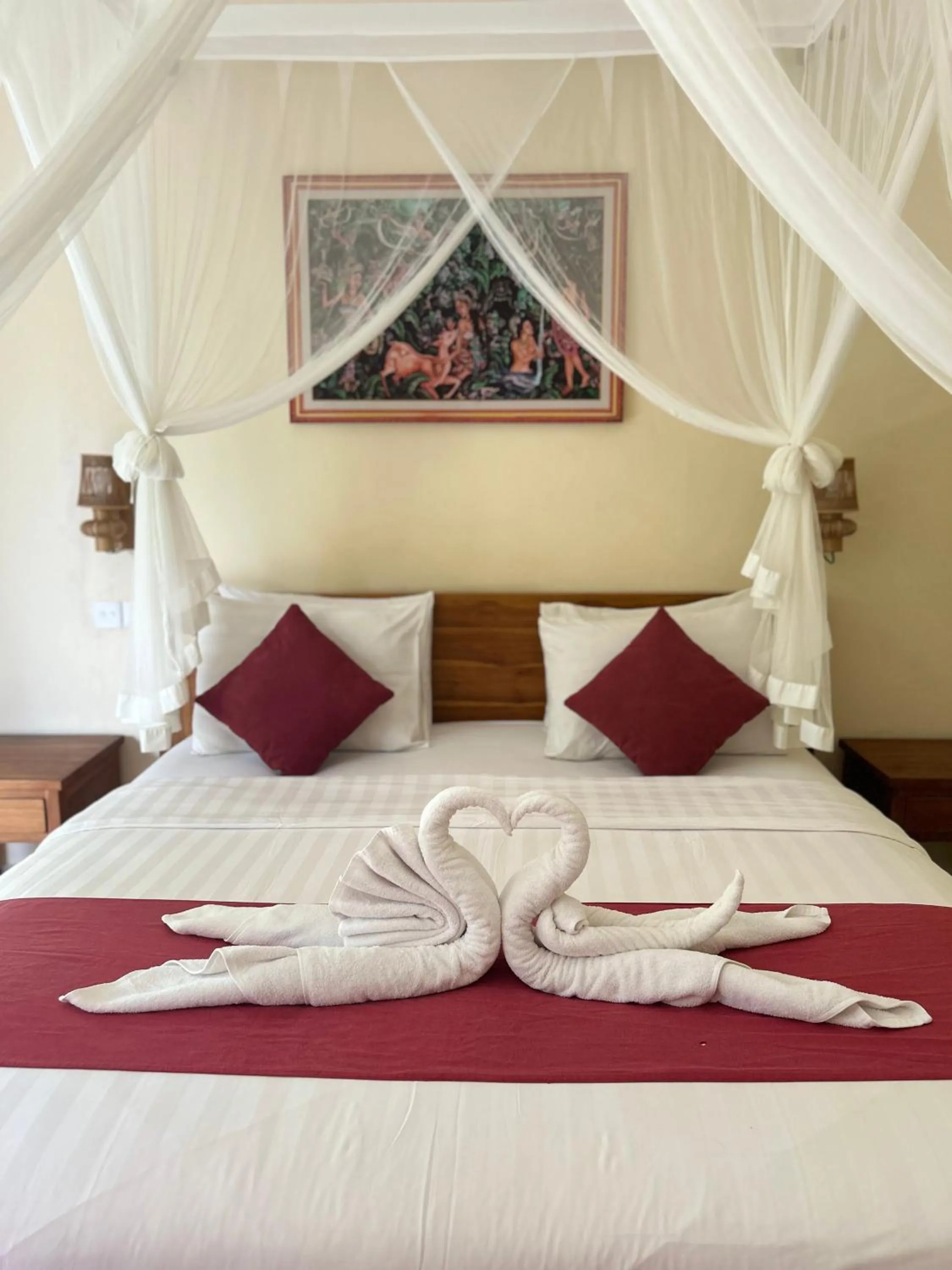 Bed in Canting Bali Suite