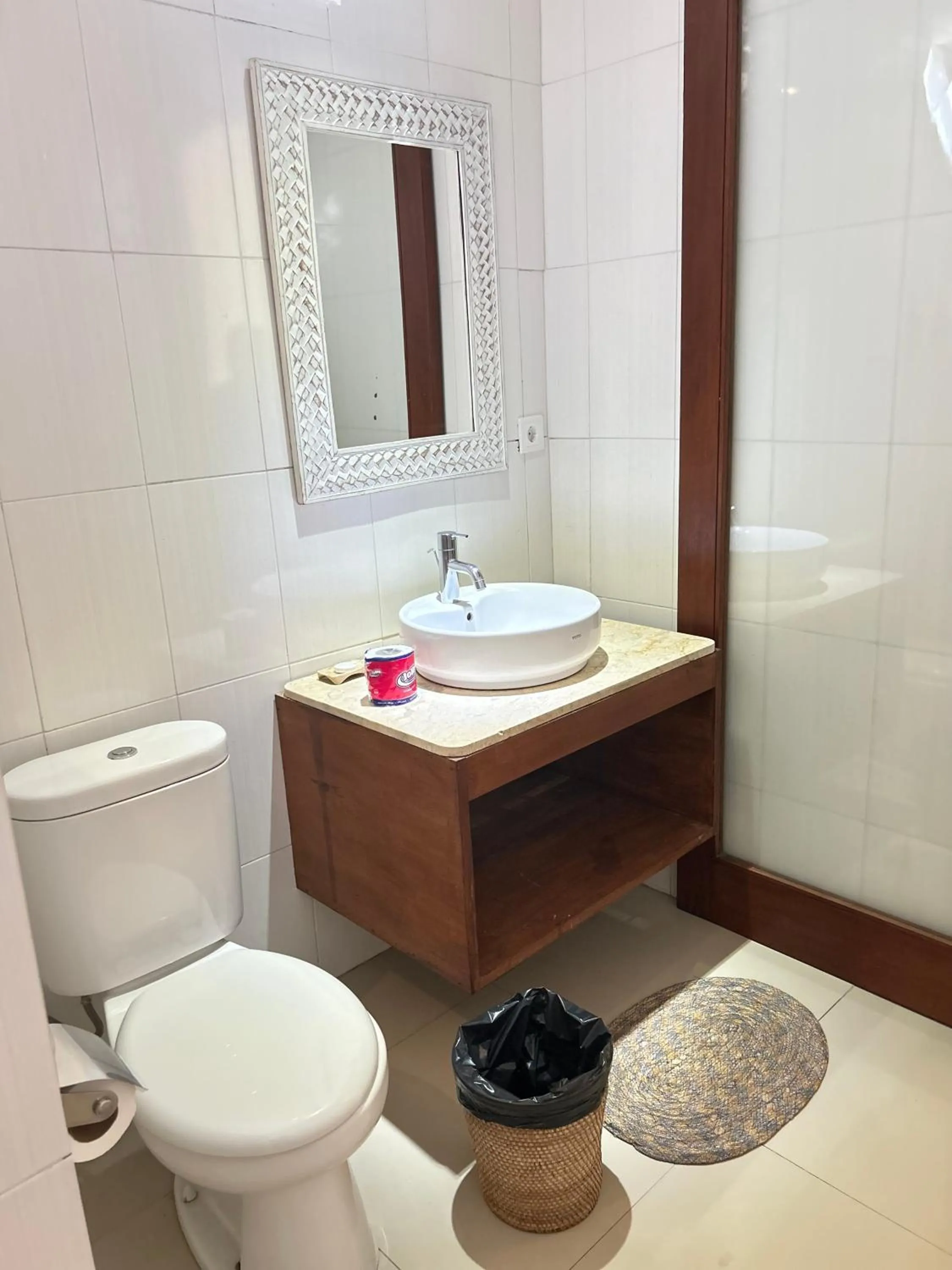 Shower in Canting Bali Suite