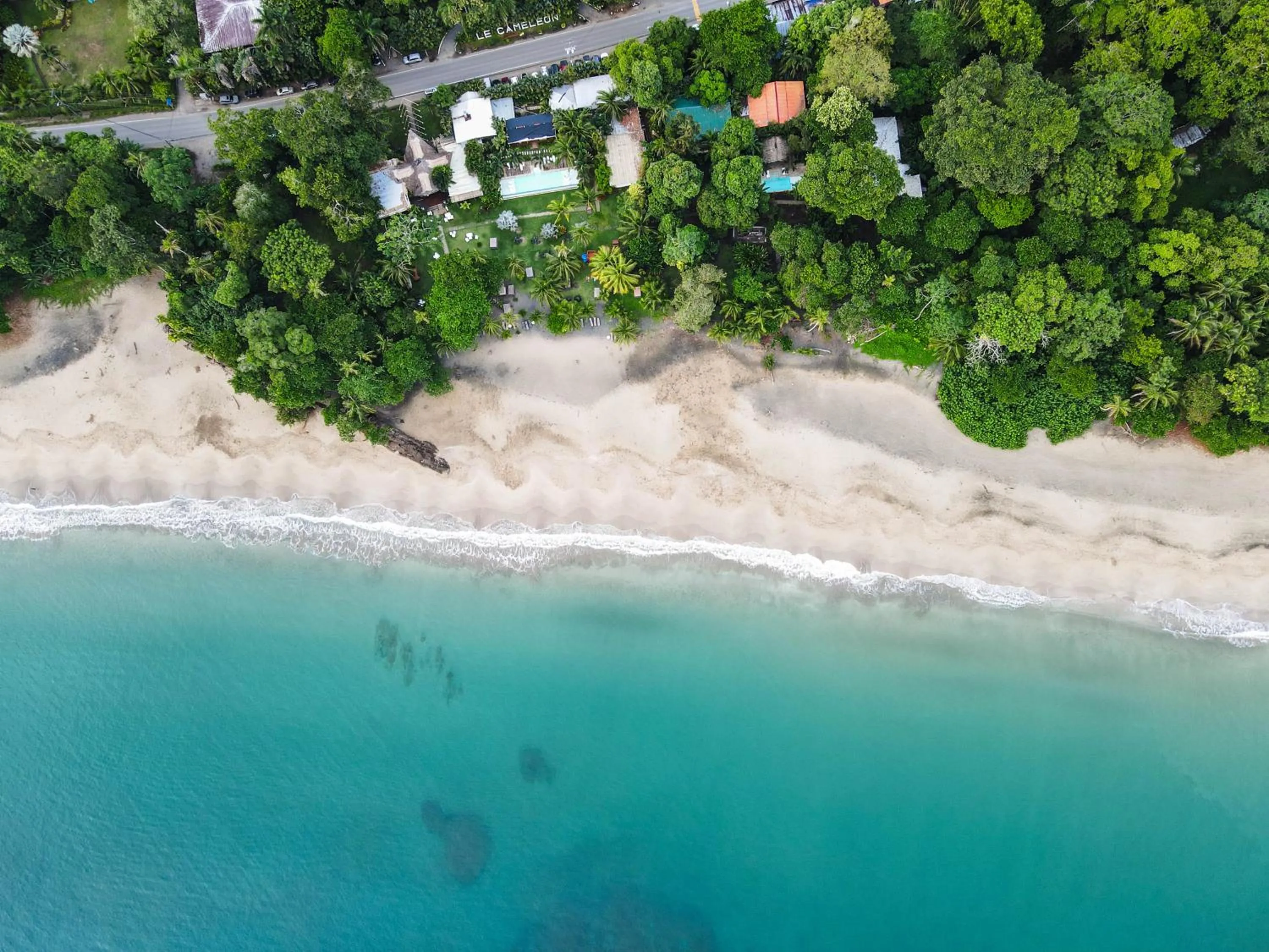 Bird's eye view in Le Cameleon Hotel