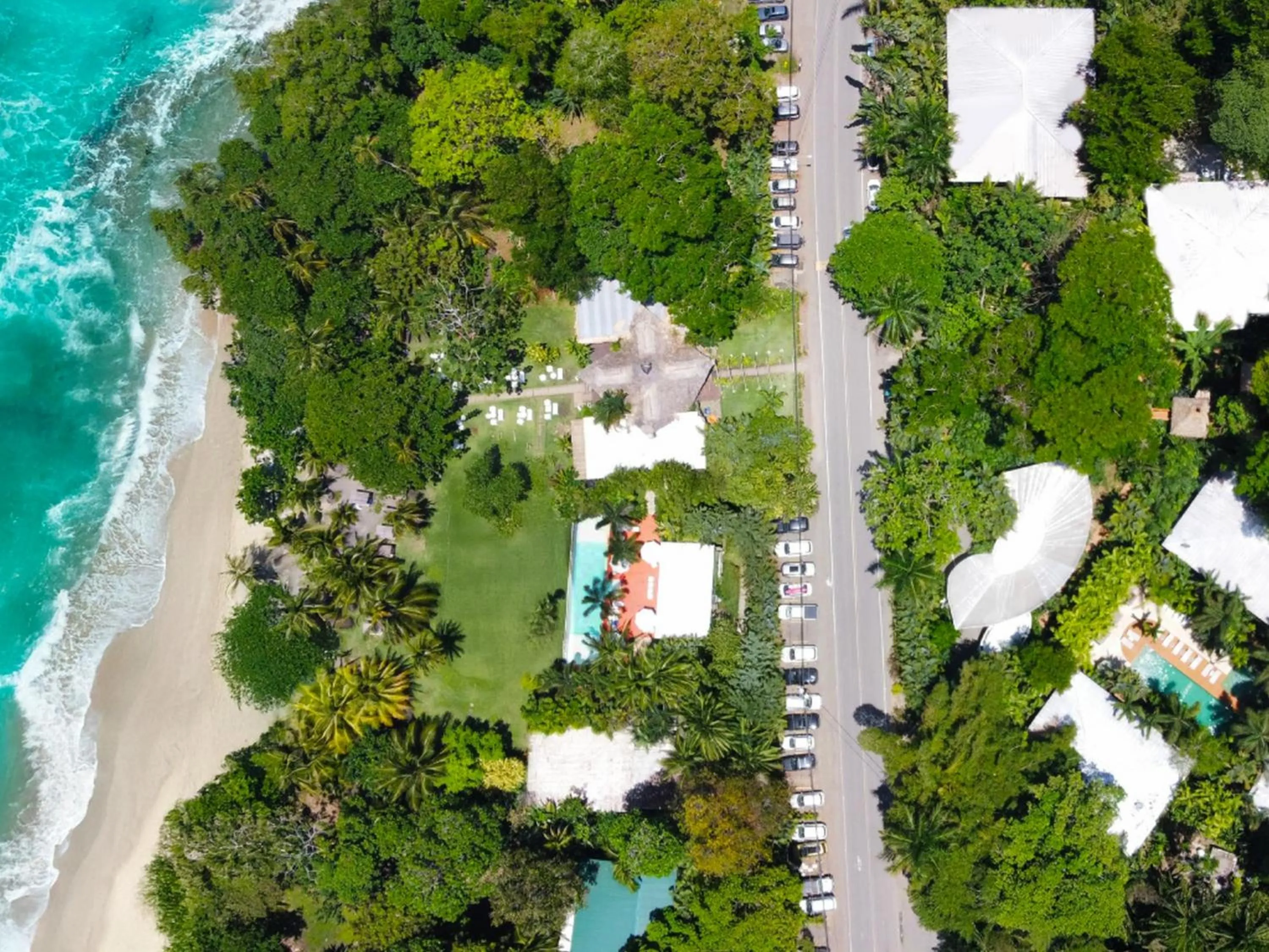 Bird's eye view in Le Cameleon Hotel