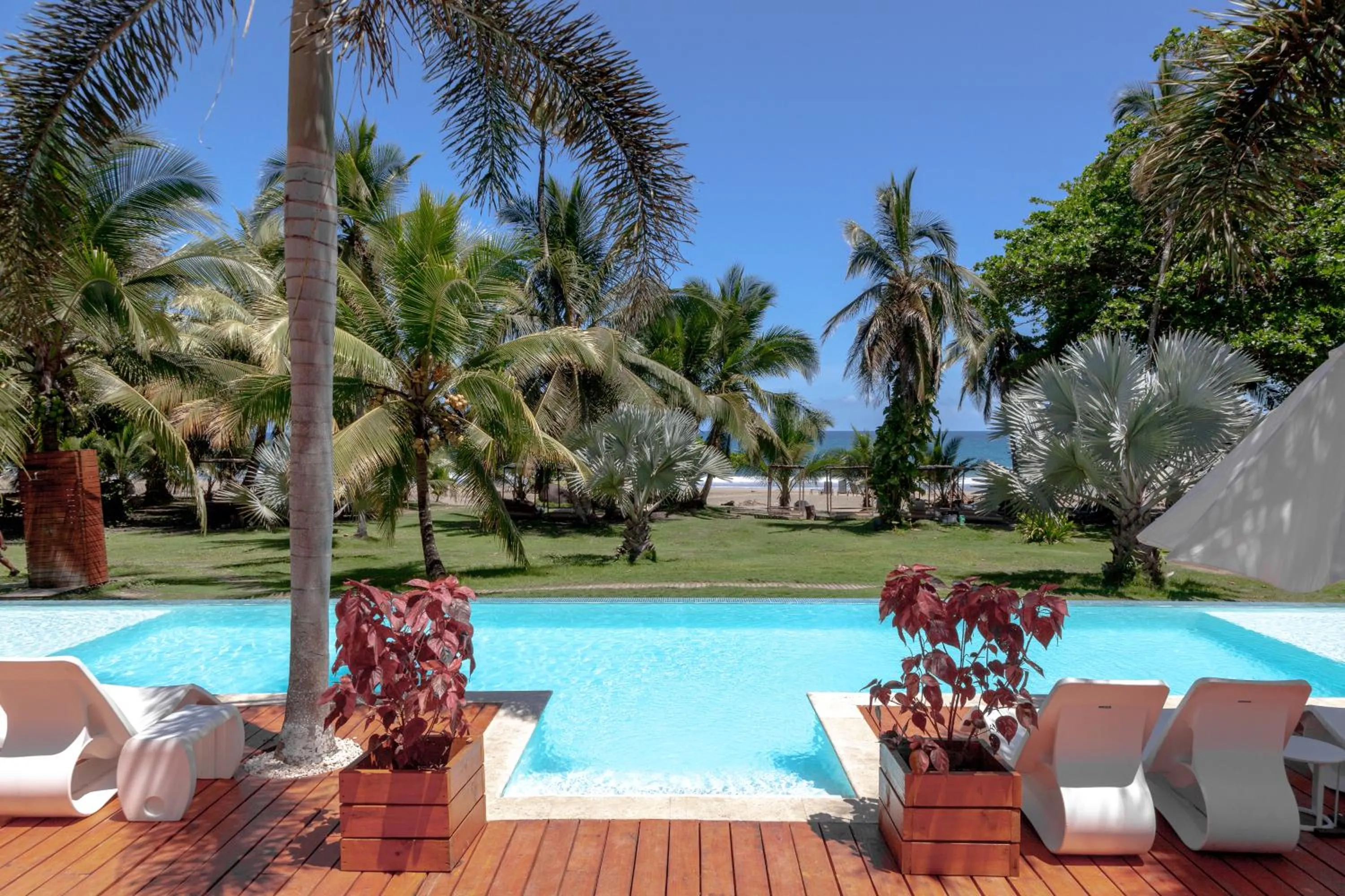 Natural landscape in Le Cameleon Hotel