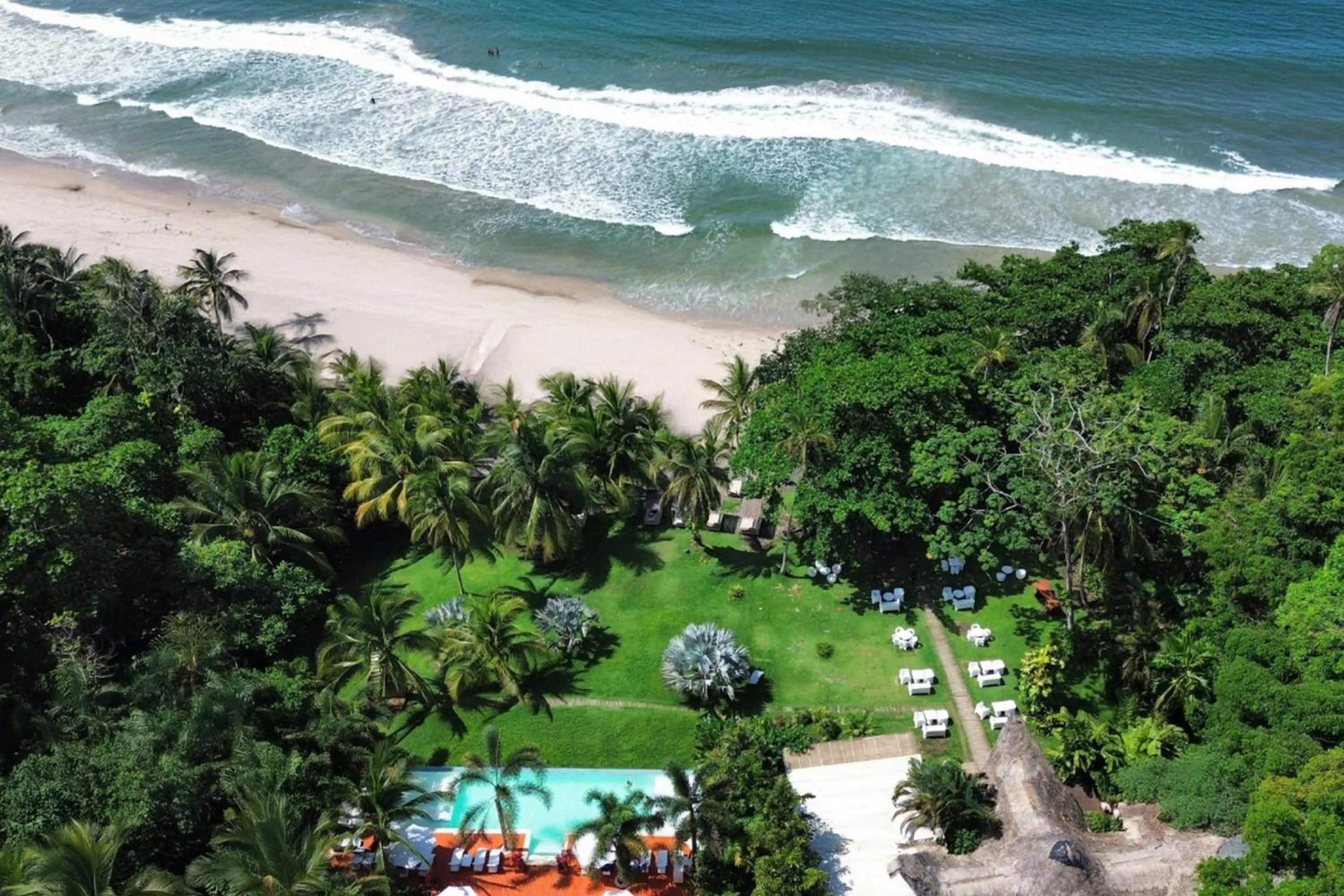 Bird's eye view in Le Cameleon Hotel