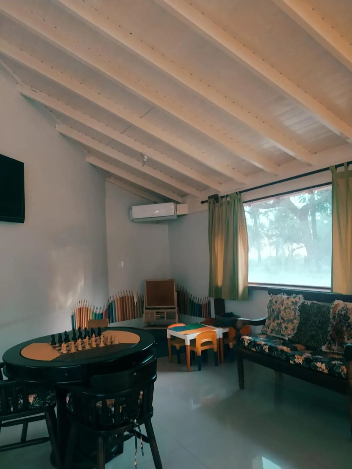 Living room in Solar do Cerrado Hotel