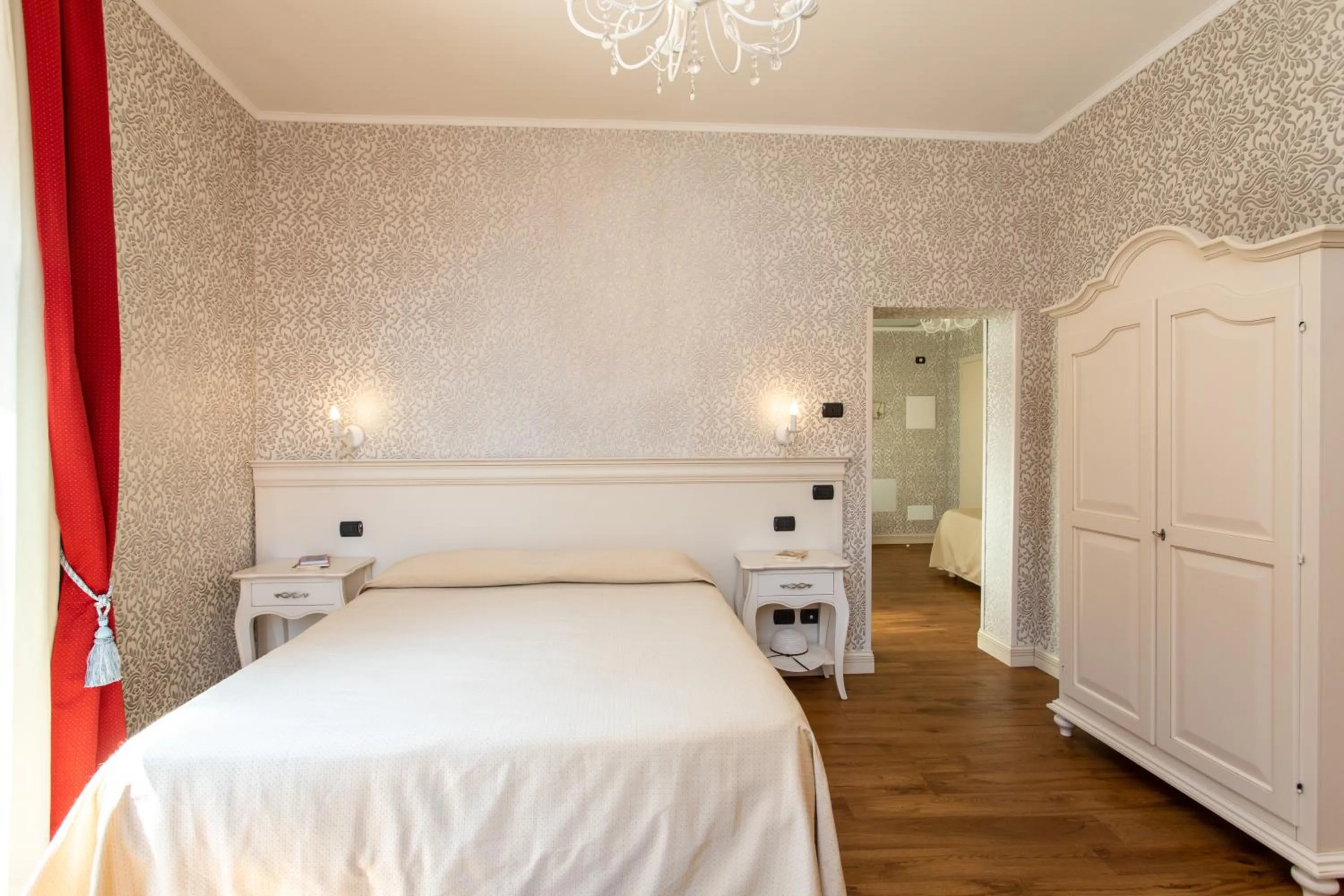 Bed in Charming Palace Santa Fosca