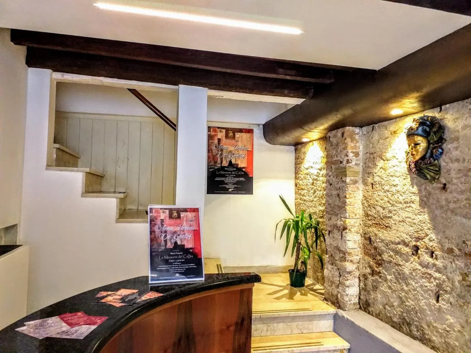 Lobby or reception in Charming Palace Santa Fosca