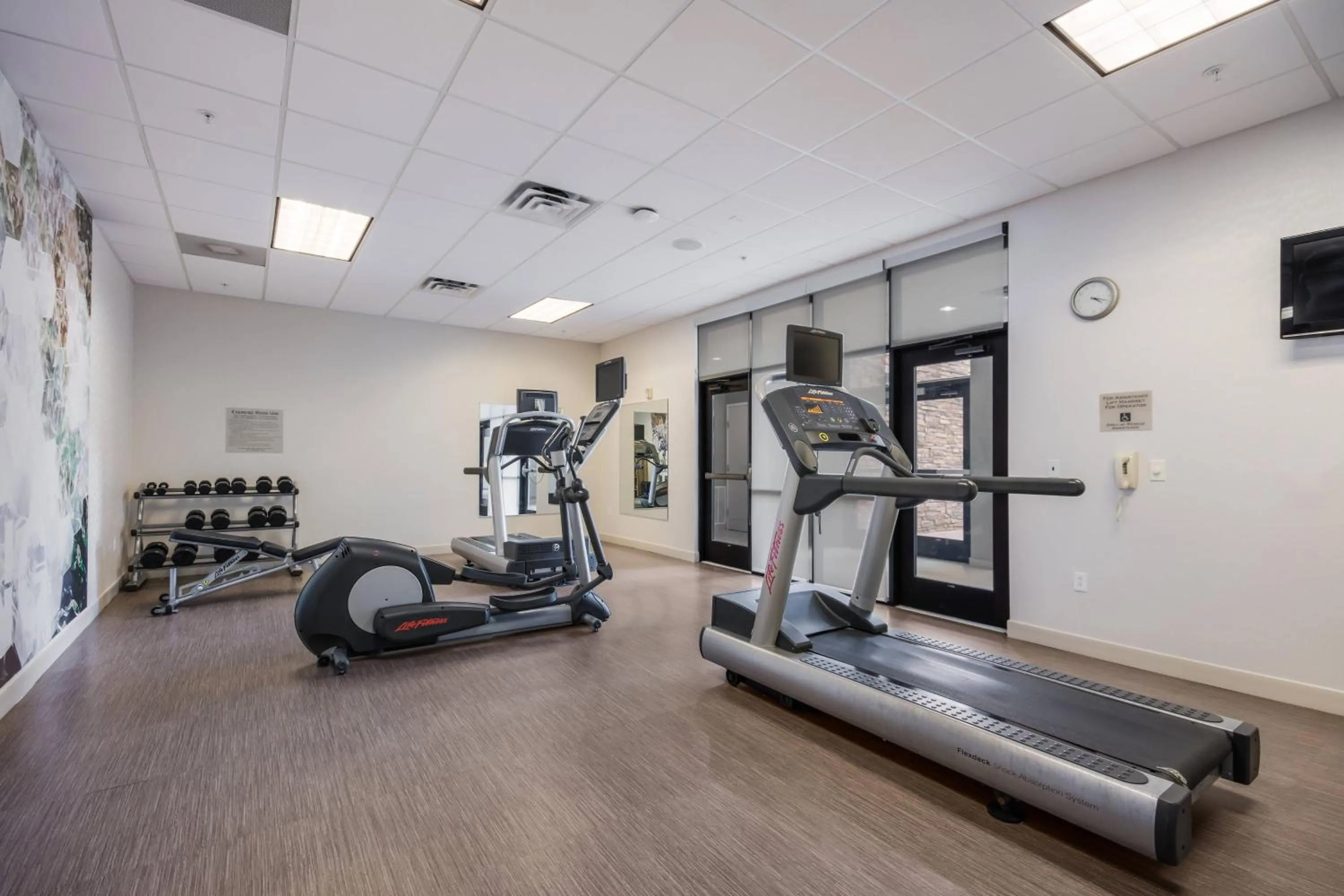 Fitness centre/facilities in SpringHill Suites by Marriott Enid