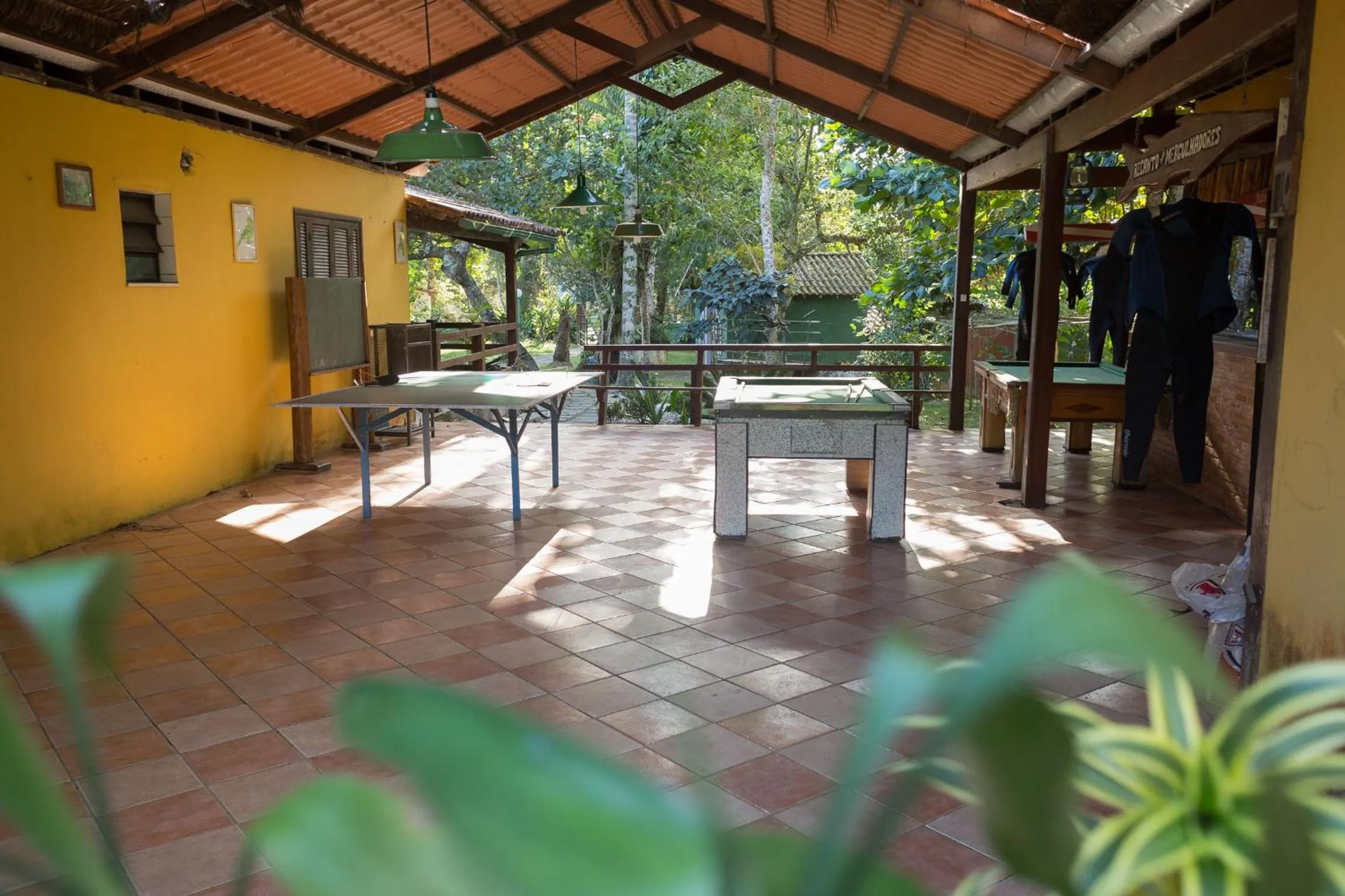 Billiard in Pousada Recanto dos Lima