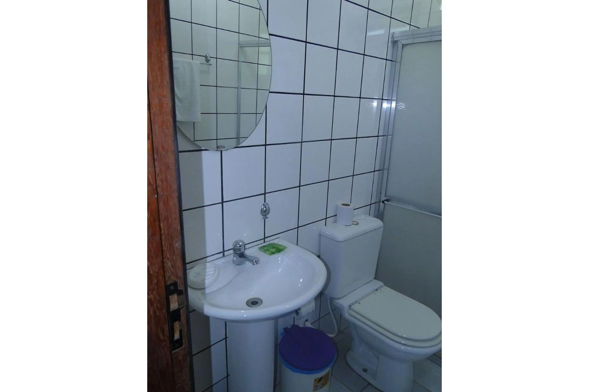Bathroom in Pousada Recanto dos Lima