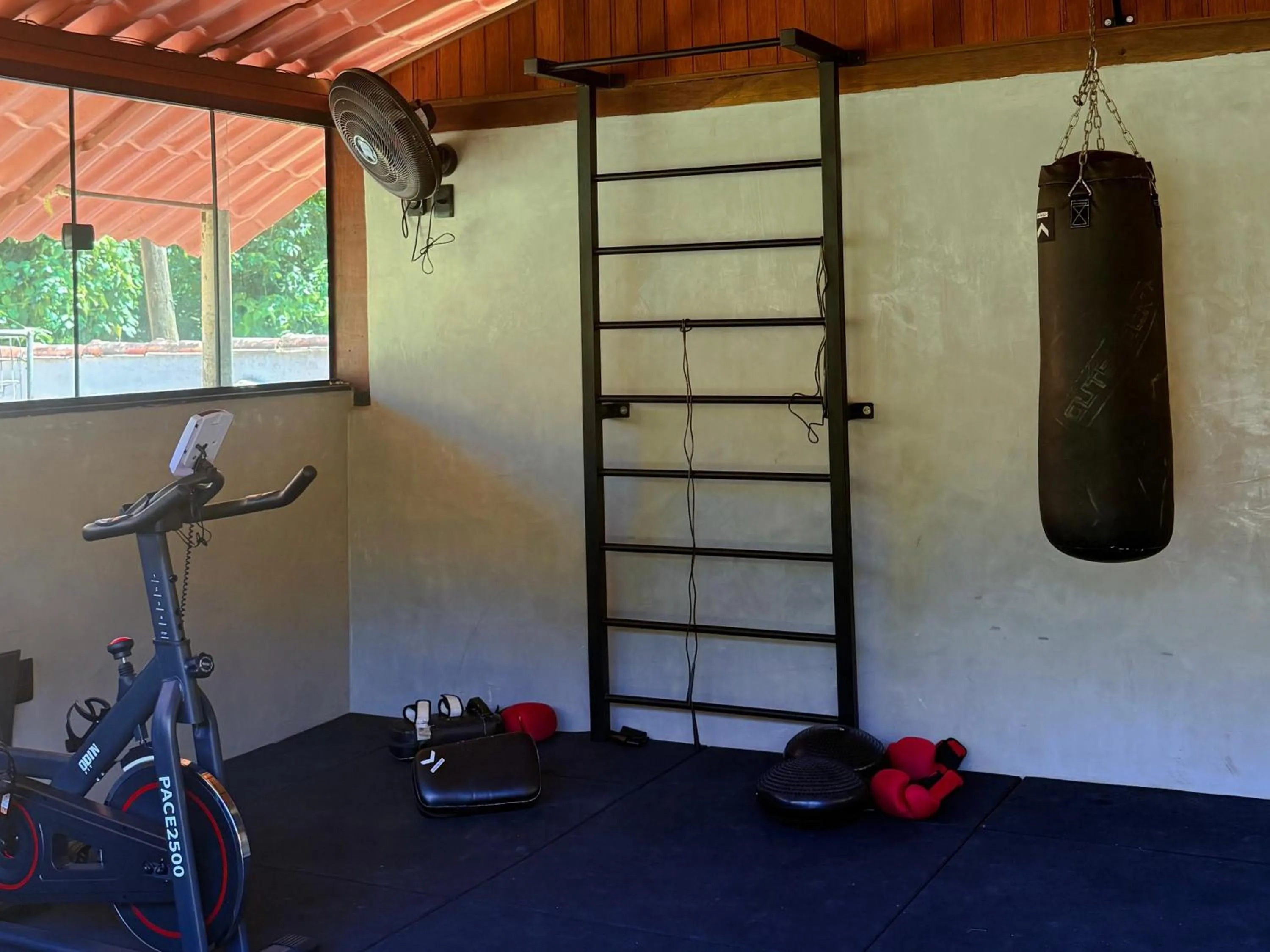 Fitness centre/facilities in Pousada Recanto dos Lima