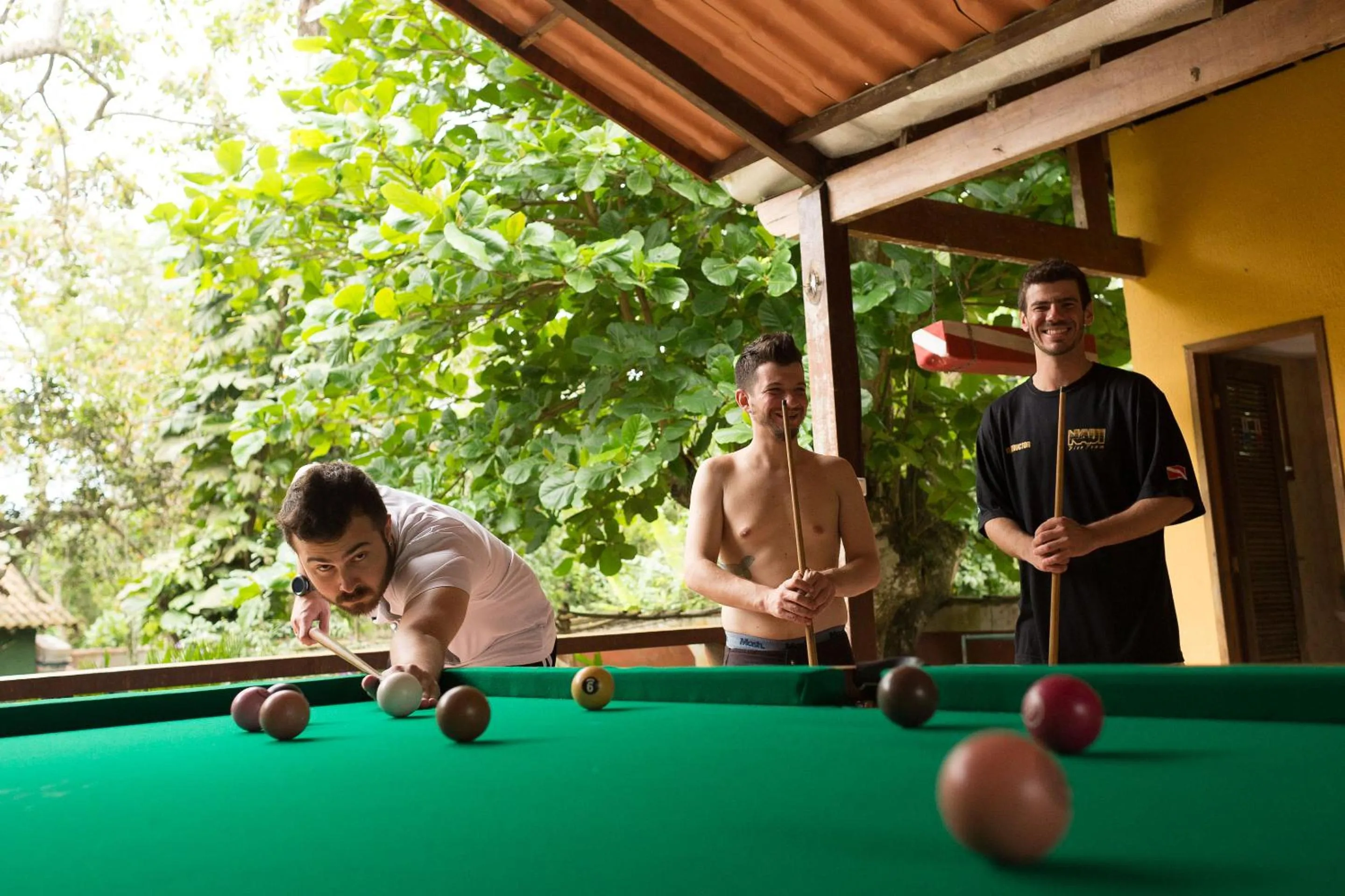 Billiard in Pousada Recanto dos Lima
