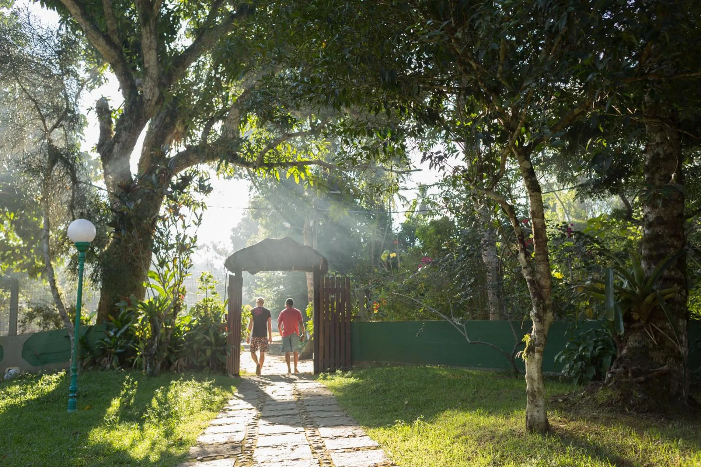 Garden in Pousada Recanto dos Lima