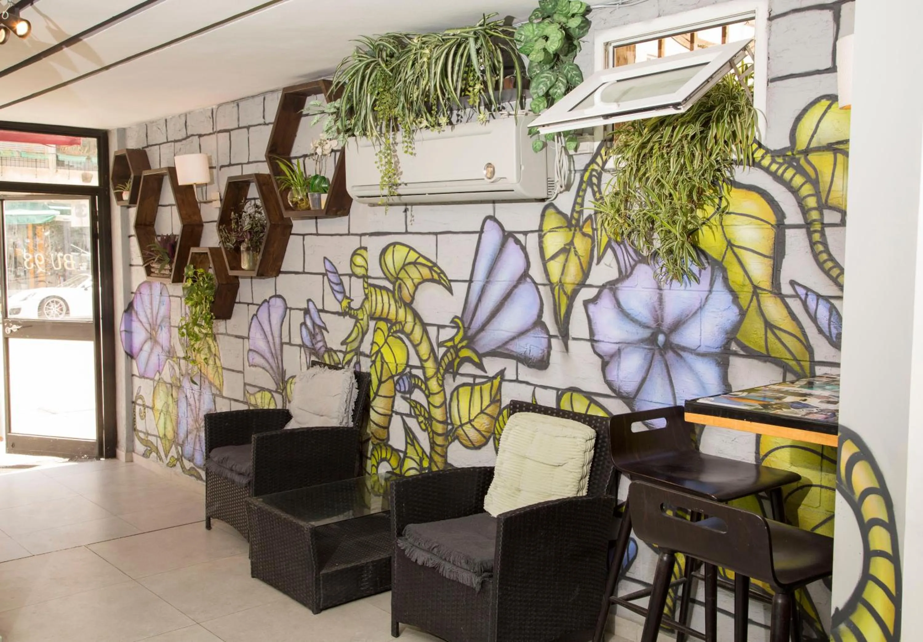 Lobby or reception in Hostel BU93