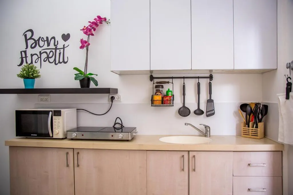 Kitchen or kitchenette in Hostel BU93