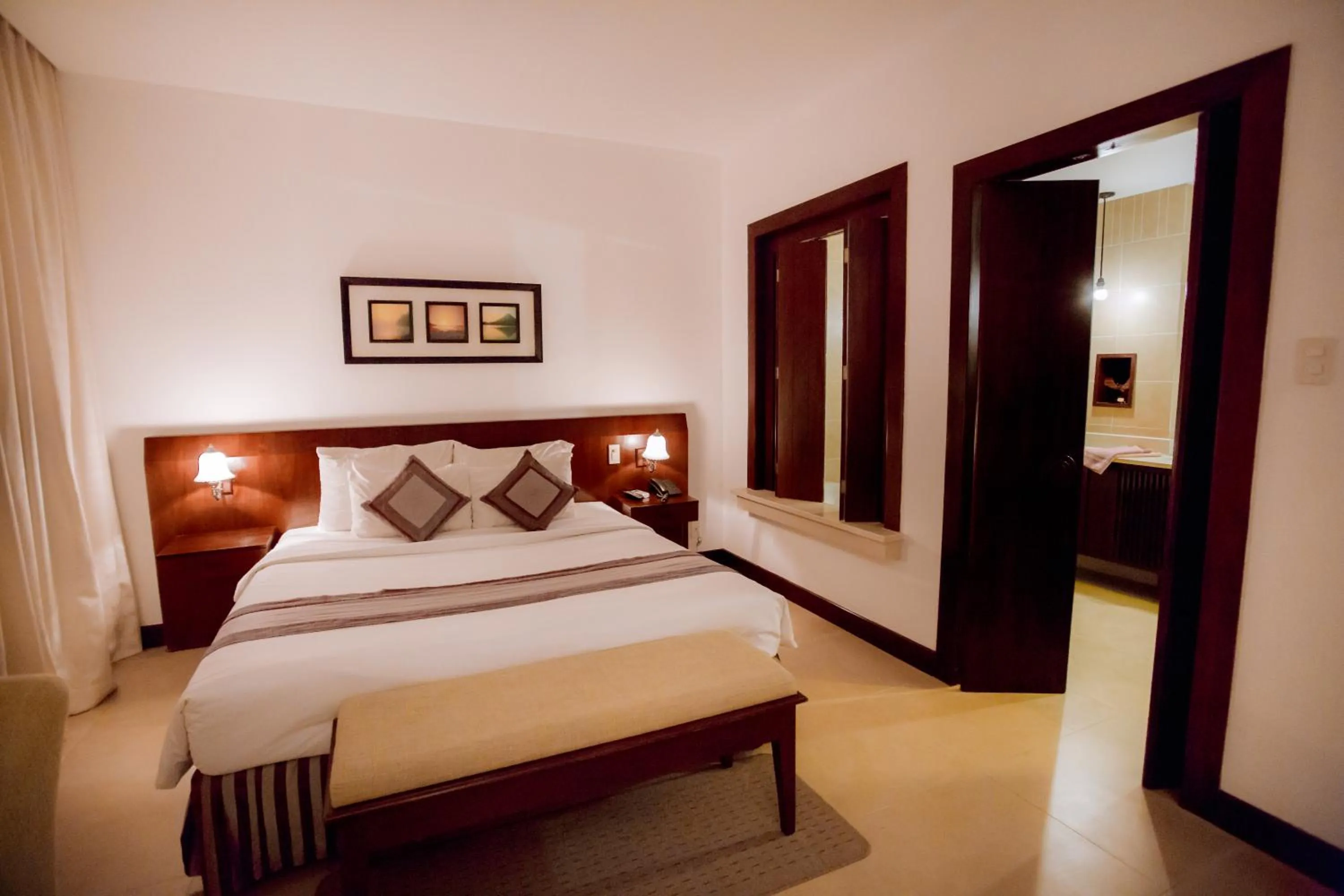 Bed in Sea Mountain Boutique Hotel & Villa