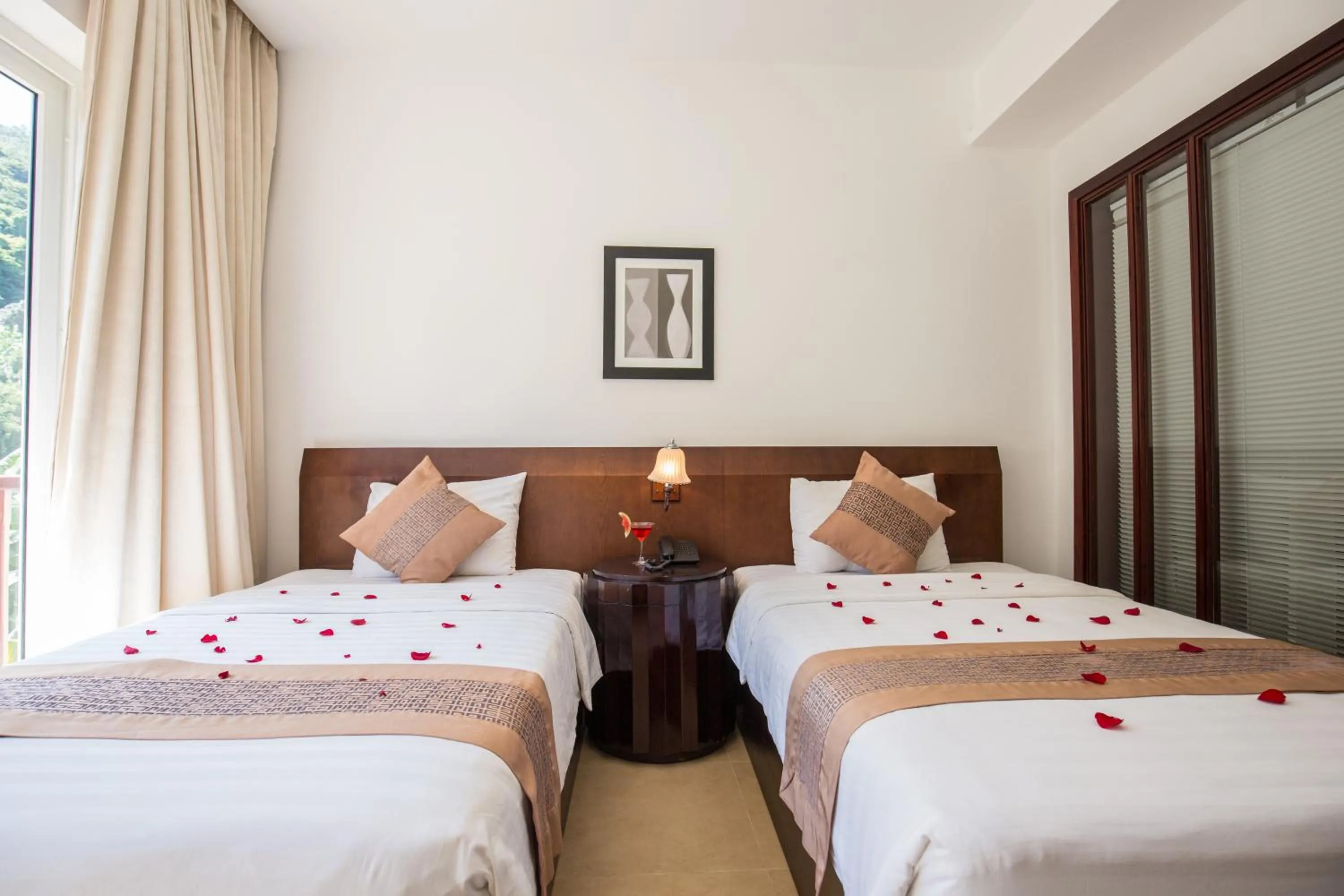 Bed in Sea Mountain Boutique Hotel & Villa