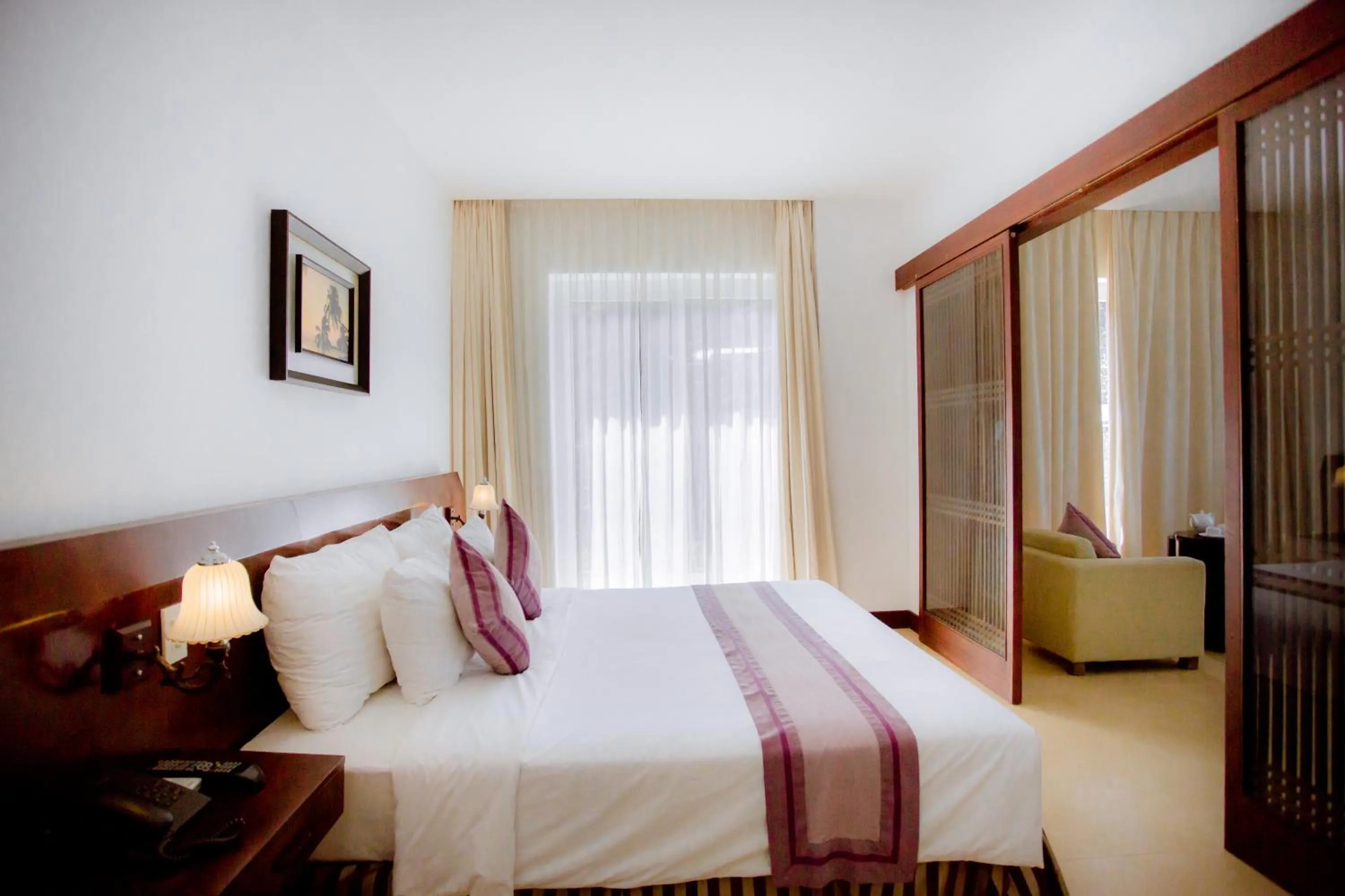 Bedroom in Sea Mountain Boutique Hotel & Villa