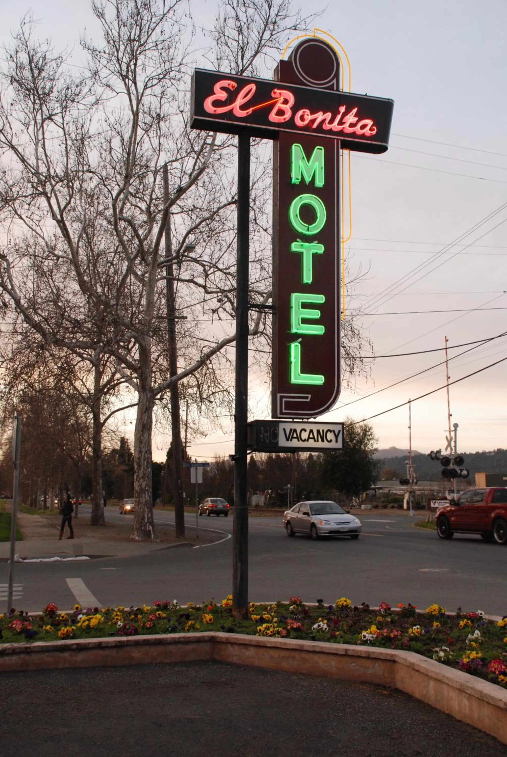 Decorative detail in El Bonita Motel