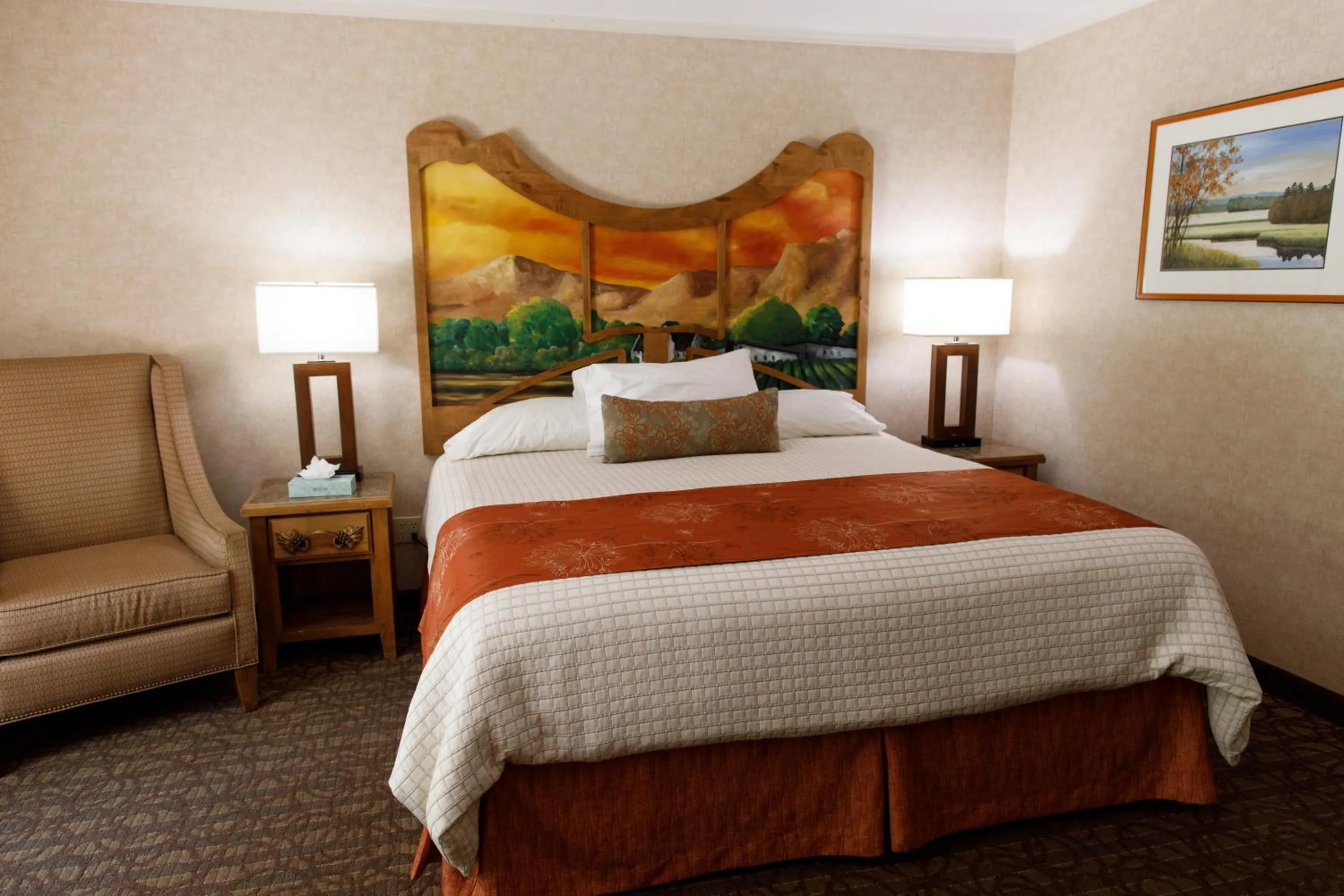 Bed in El Bonita Motel