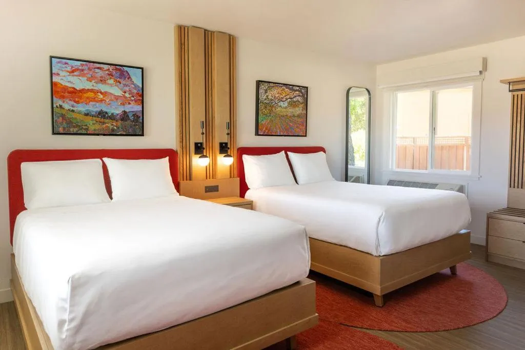 Bed in El Bonita Motel