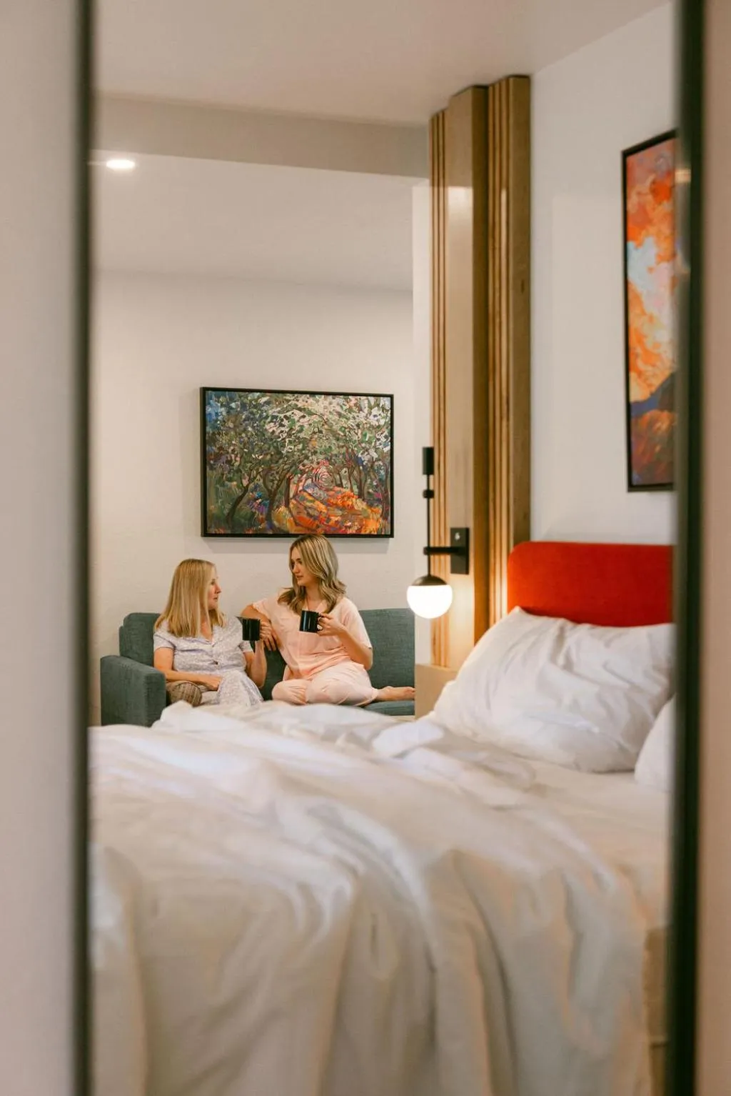 Bed in El Bonita Motel