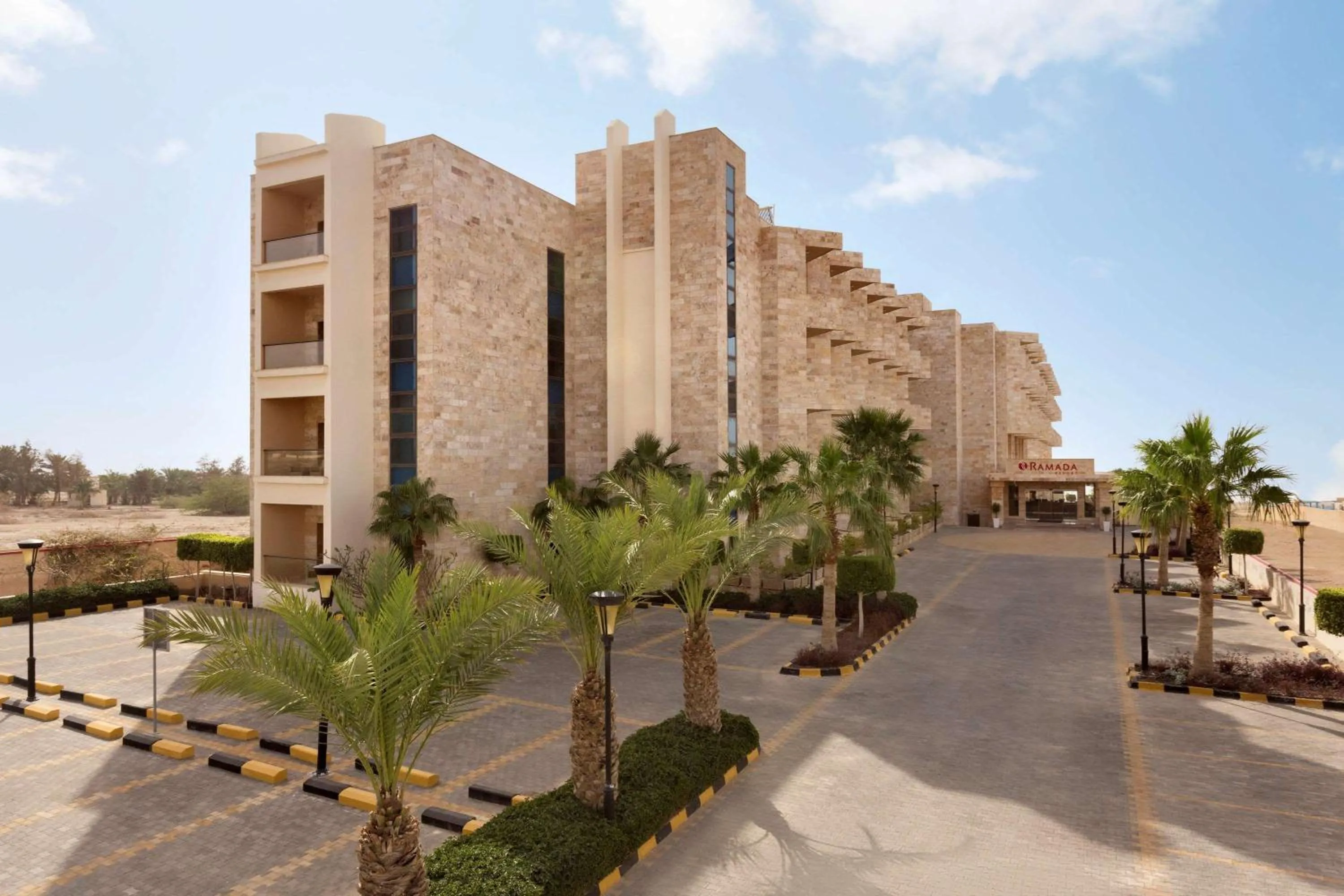 Property building in Ramada Resort Dead Sea