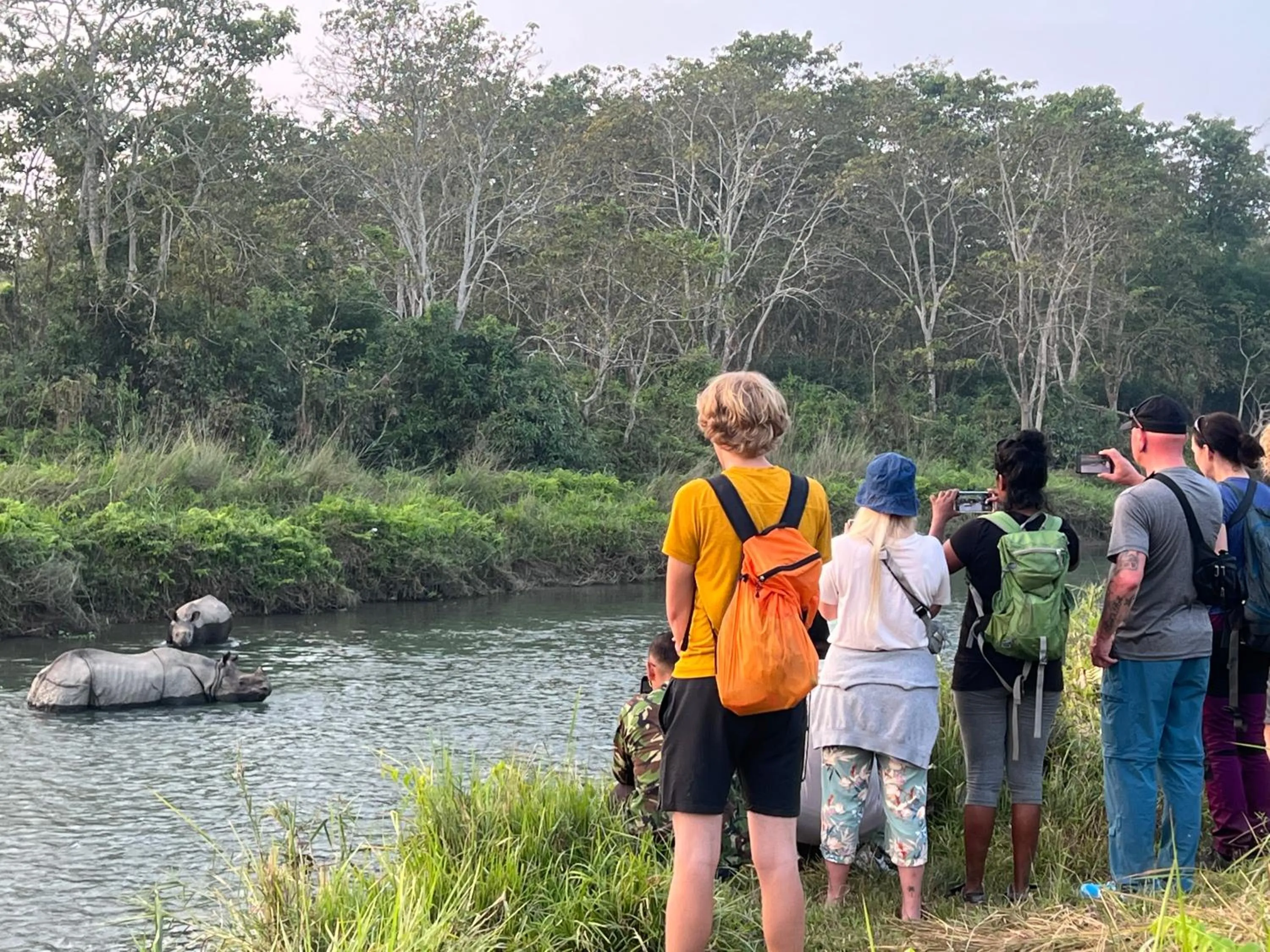Hiking in Hotel Chitwan Park Village