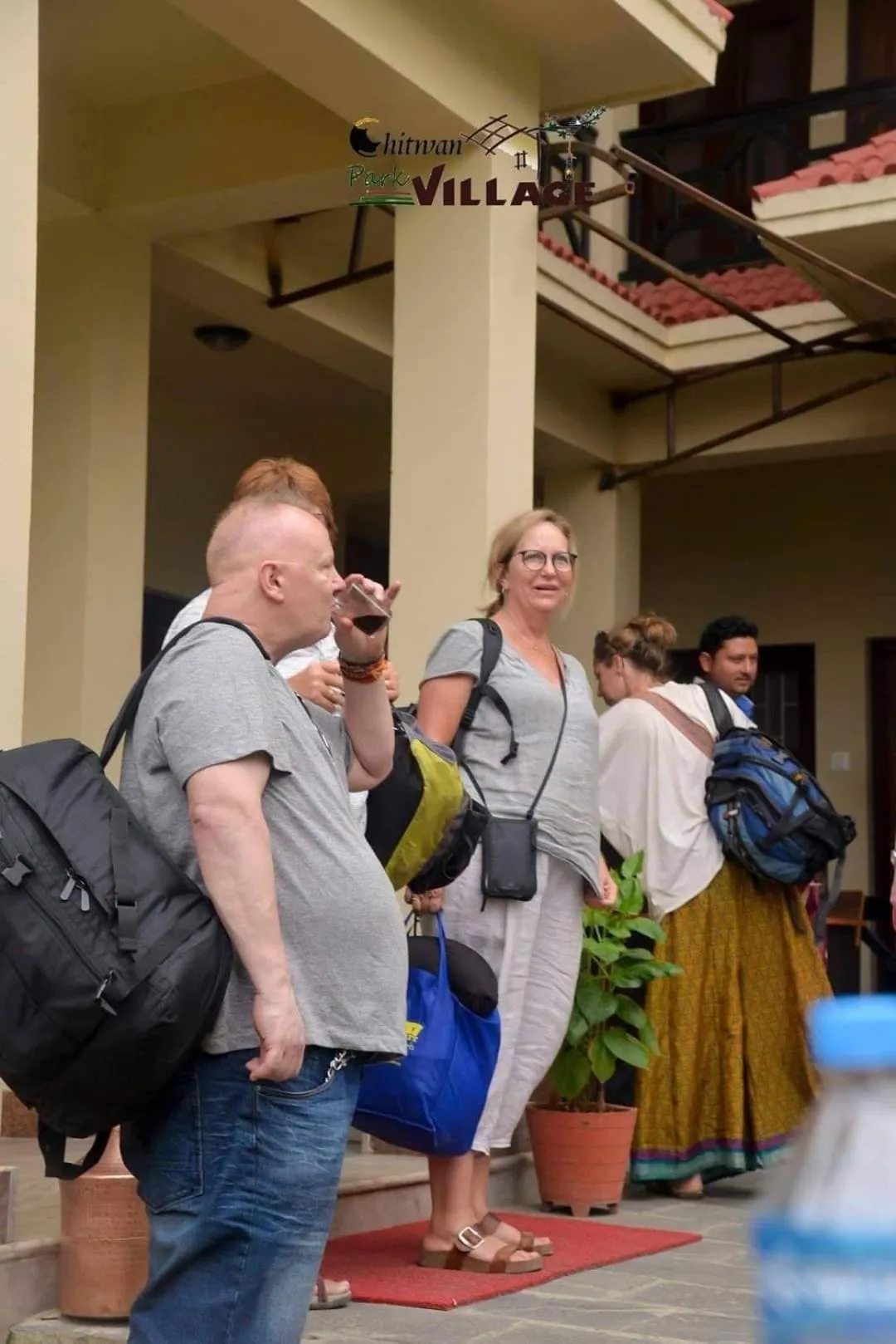 People in Hotel Chitwan Park Village