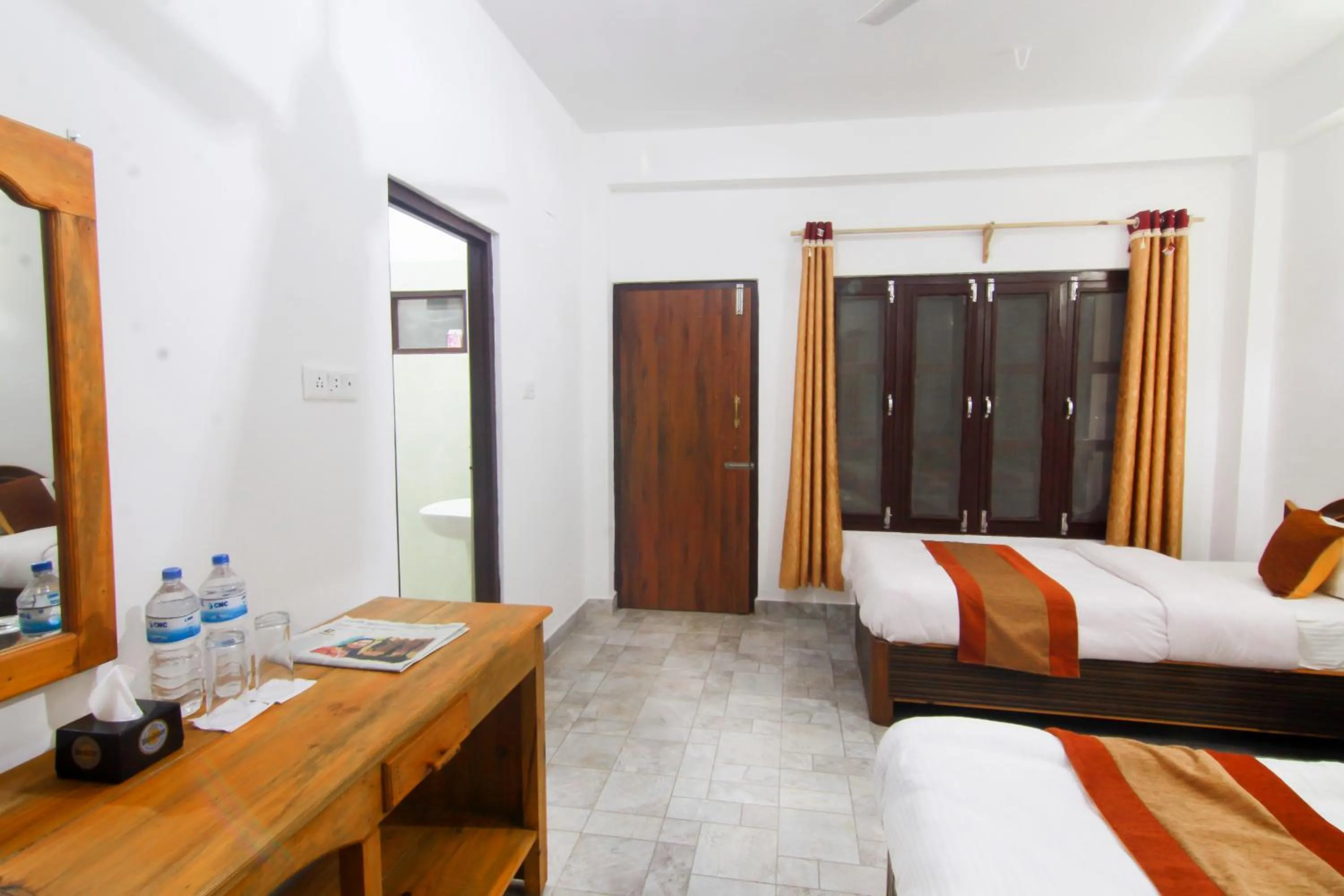 Photo of the whole room, Bed in Hotel Chitwan Park Village