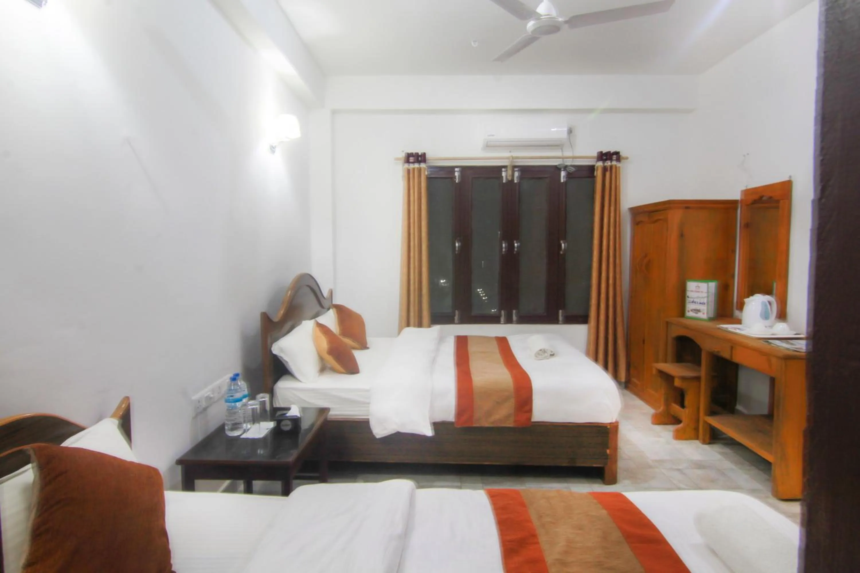 Photo of the whole room, Bed in Hotel Chitwan Park Village