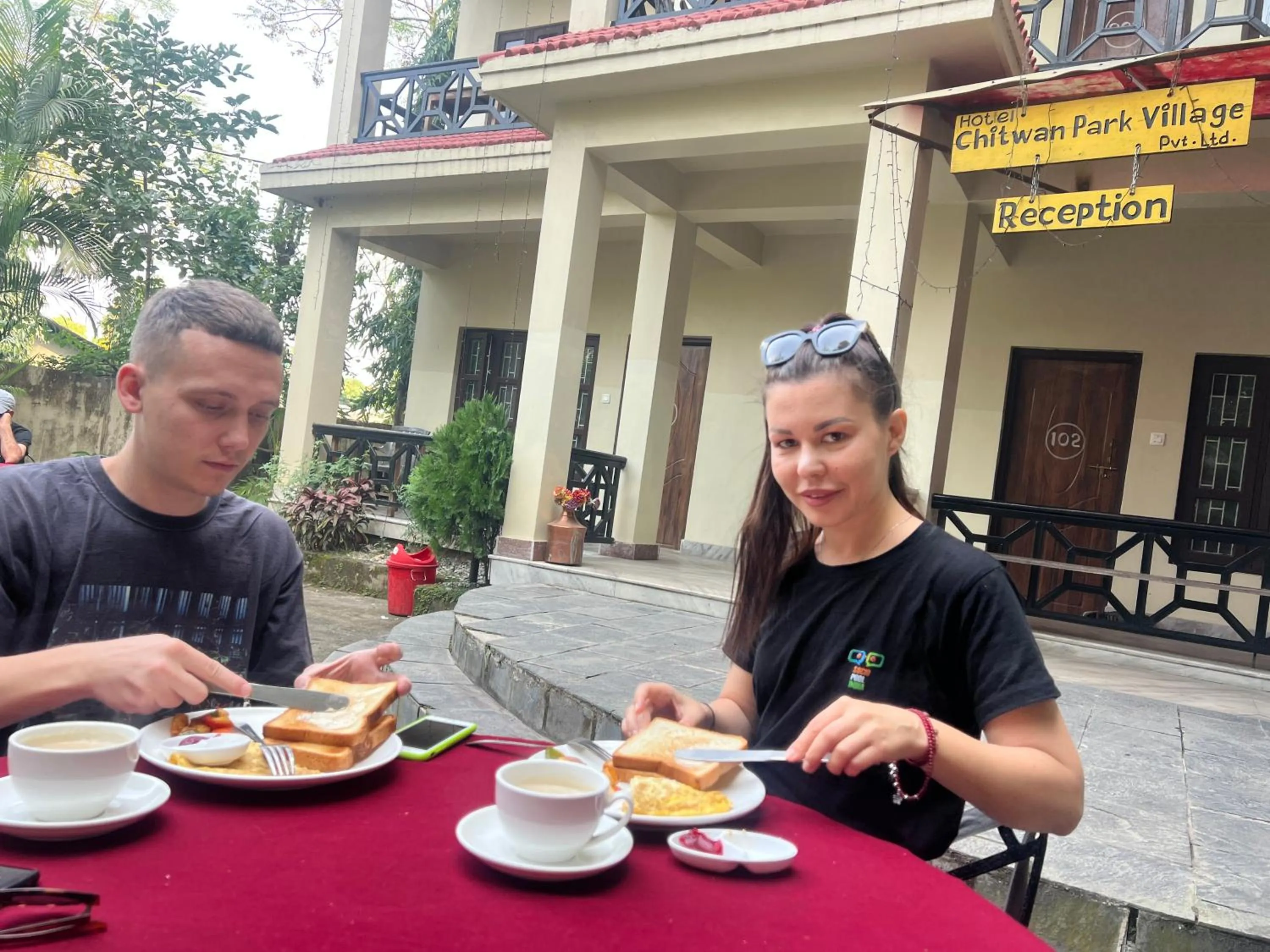 Food in Hotel Chitwan Park Village