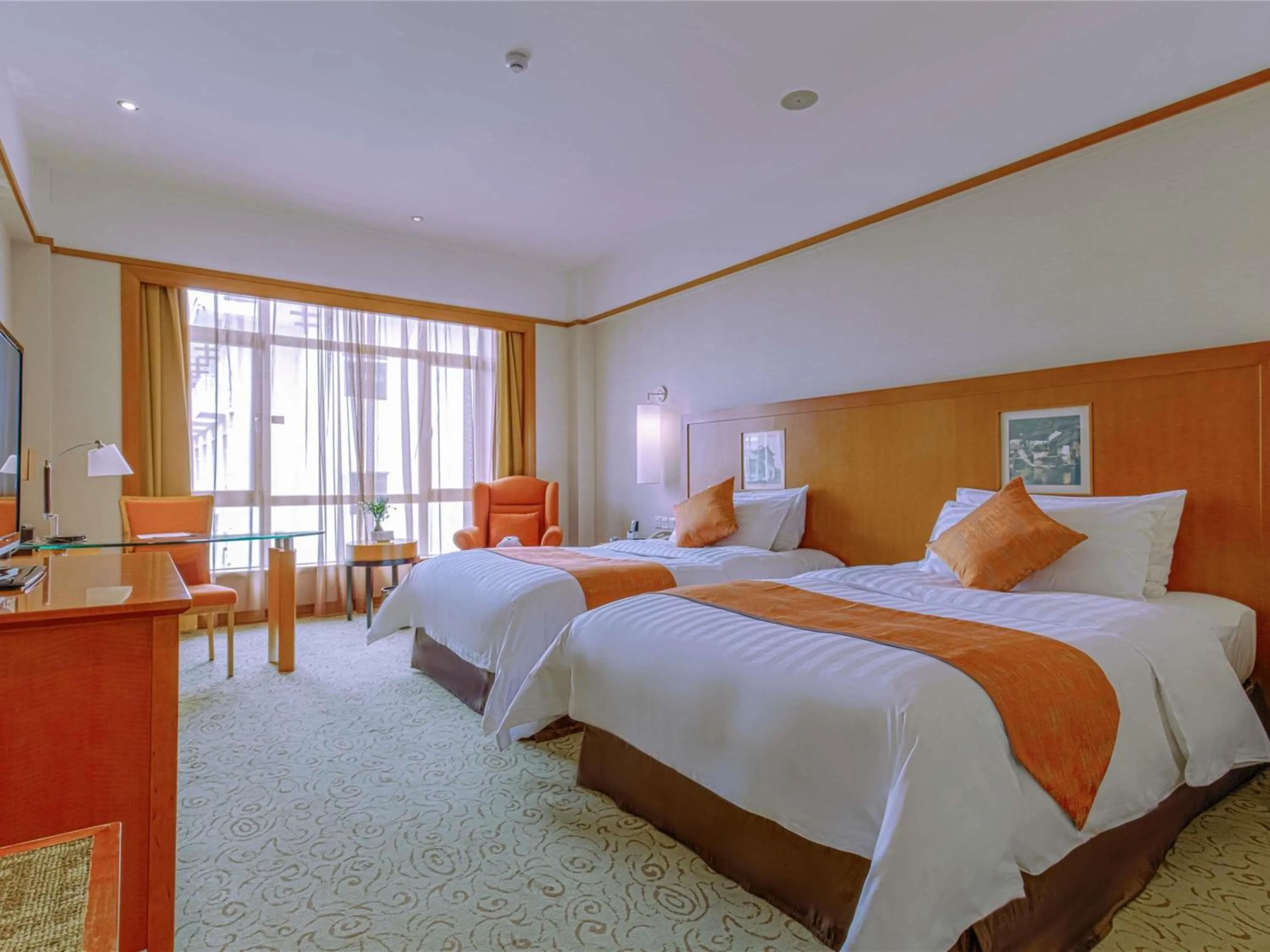 Bedroom, Bed in Pullman Zhangjiajie Hotel